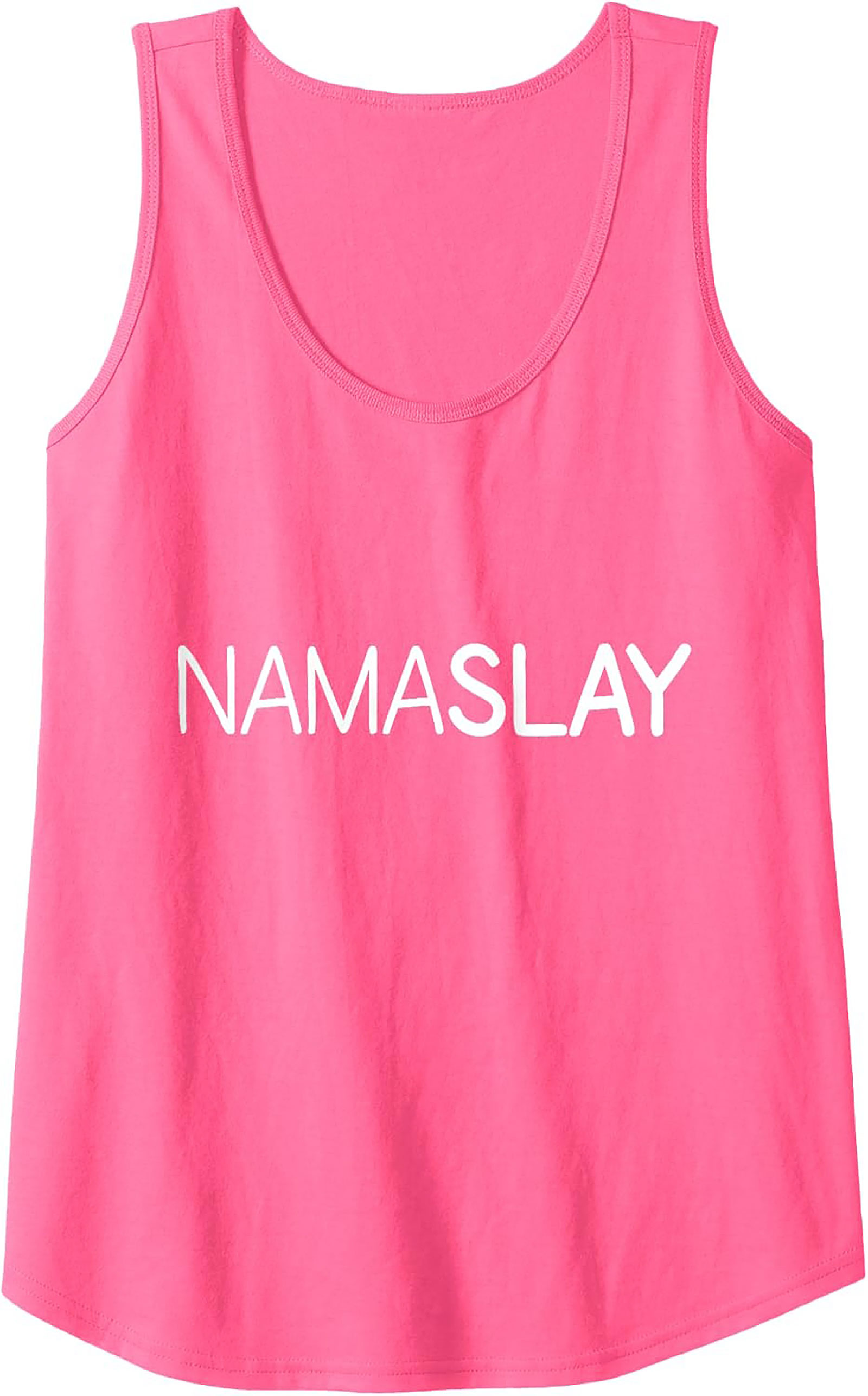 Namaslay Graphic Tank Top Funny Yoga Sleeveless Shirt