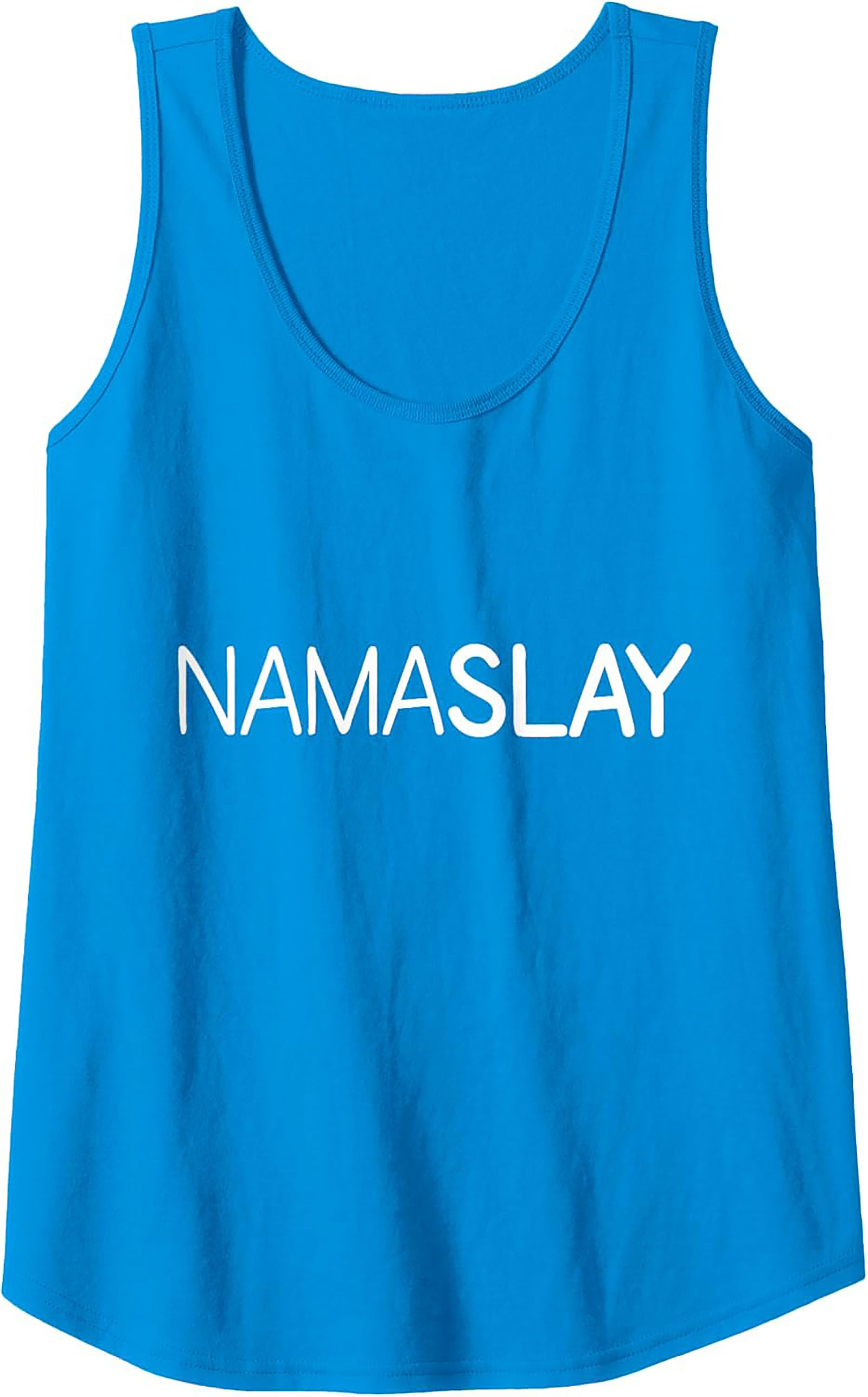 Namaslay Graphic Tank Top Funny Yoga Sleeveless Shirt