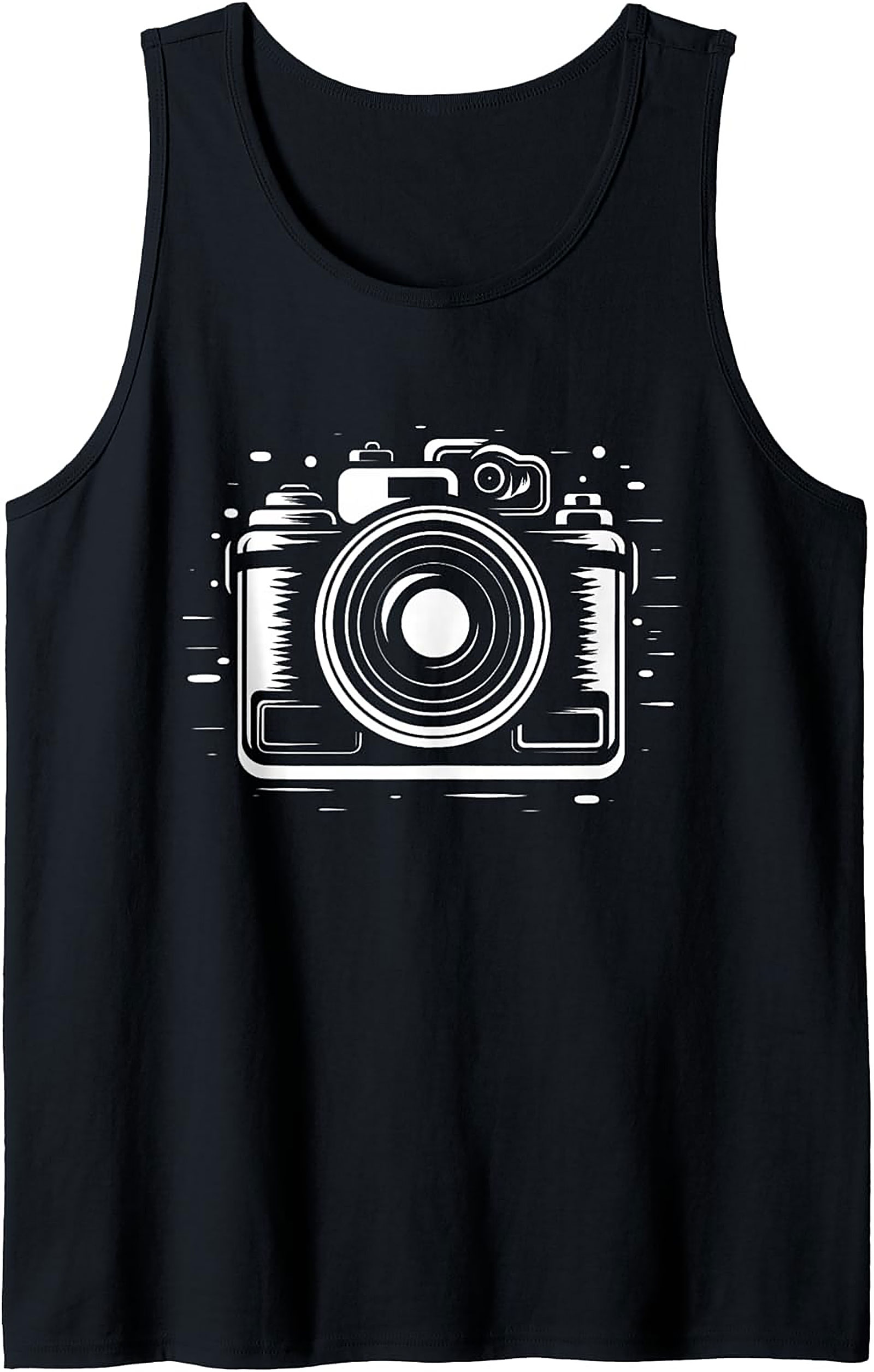 Photographer Camera Graphic Tank Top | Unisex Sleeveless Tee