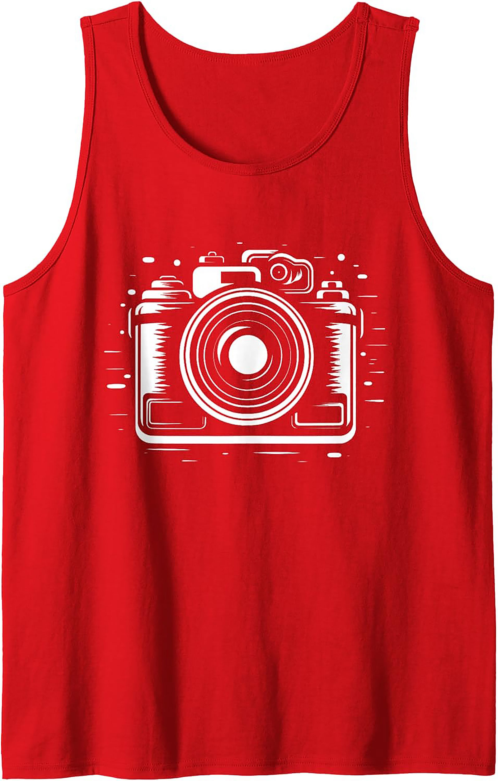 Photographer Camera Graphic Tank Top | Unisex Sleeveless Tee