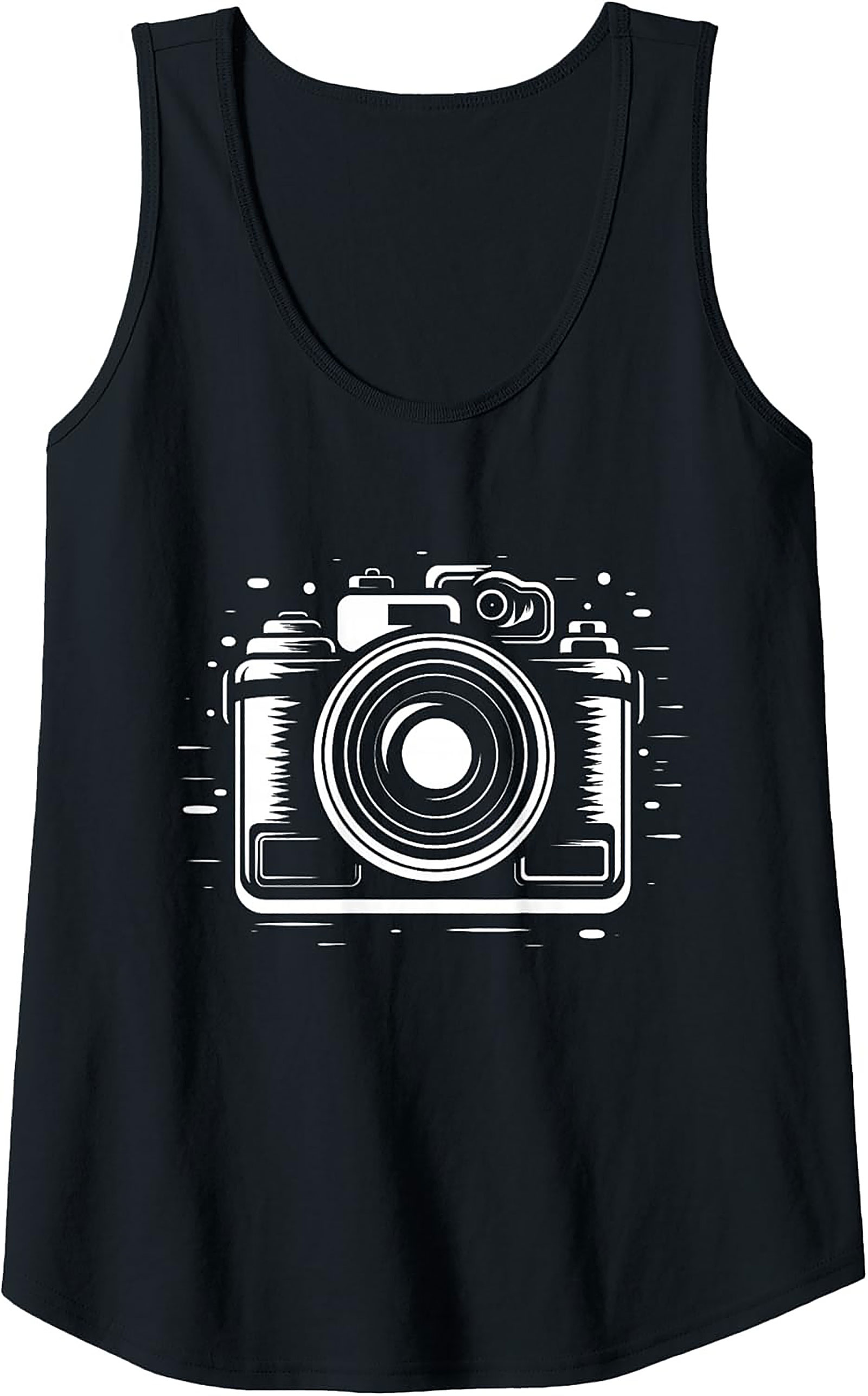 Photographer Camera Graphic Tank Top | Unisex Sleeveless Tee