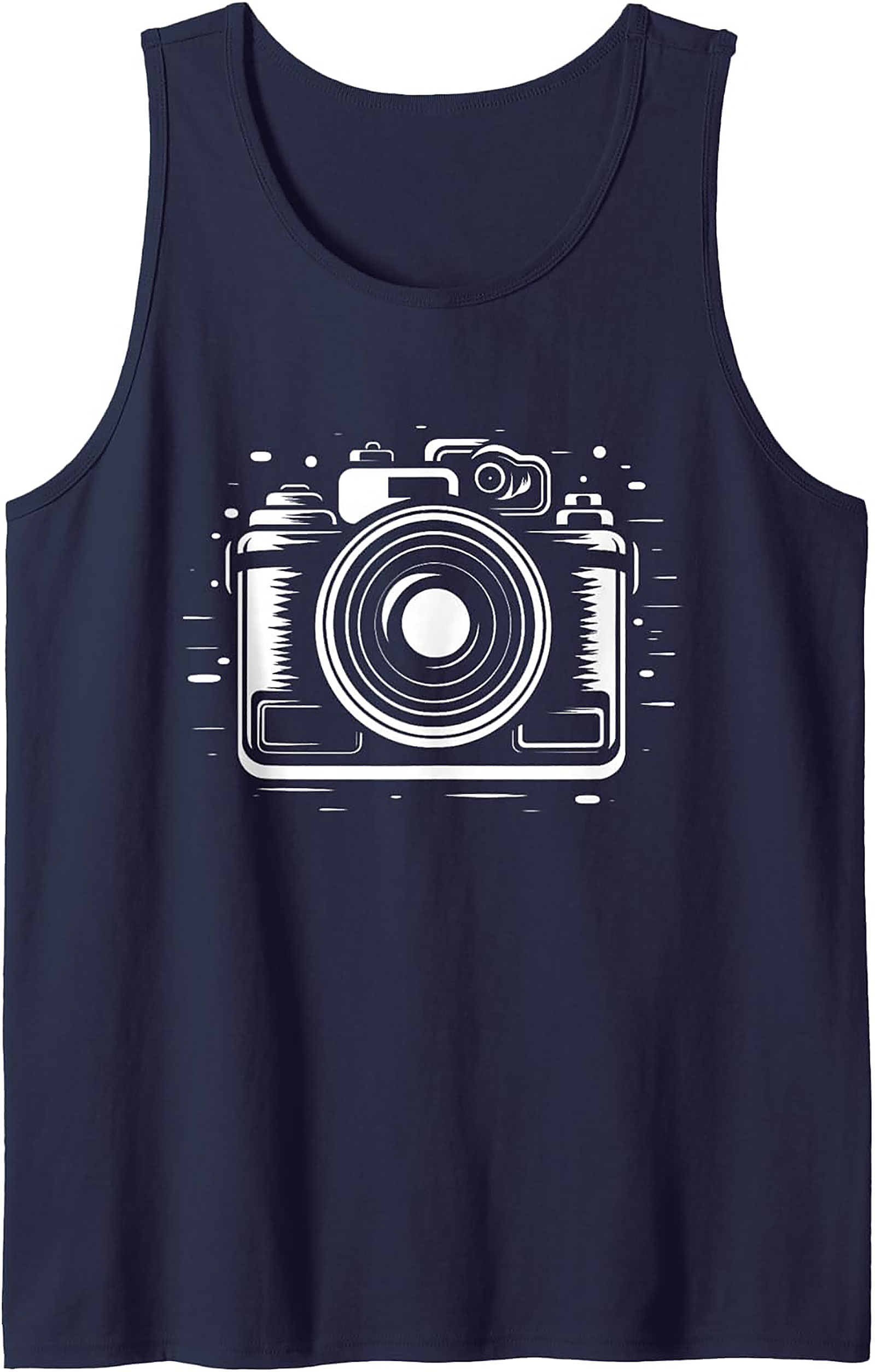 Photographer Camera Graphic Tank Top | Unisex Sleeveless Tee