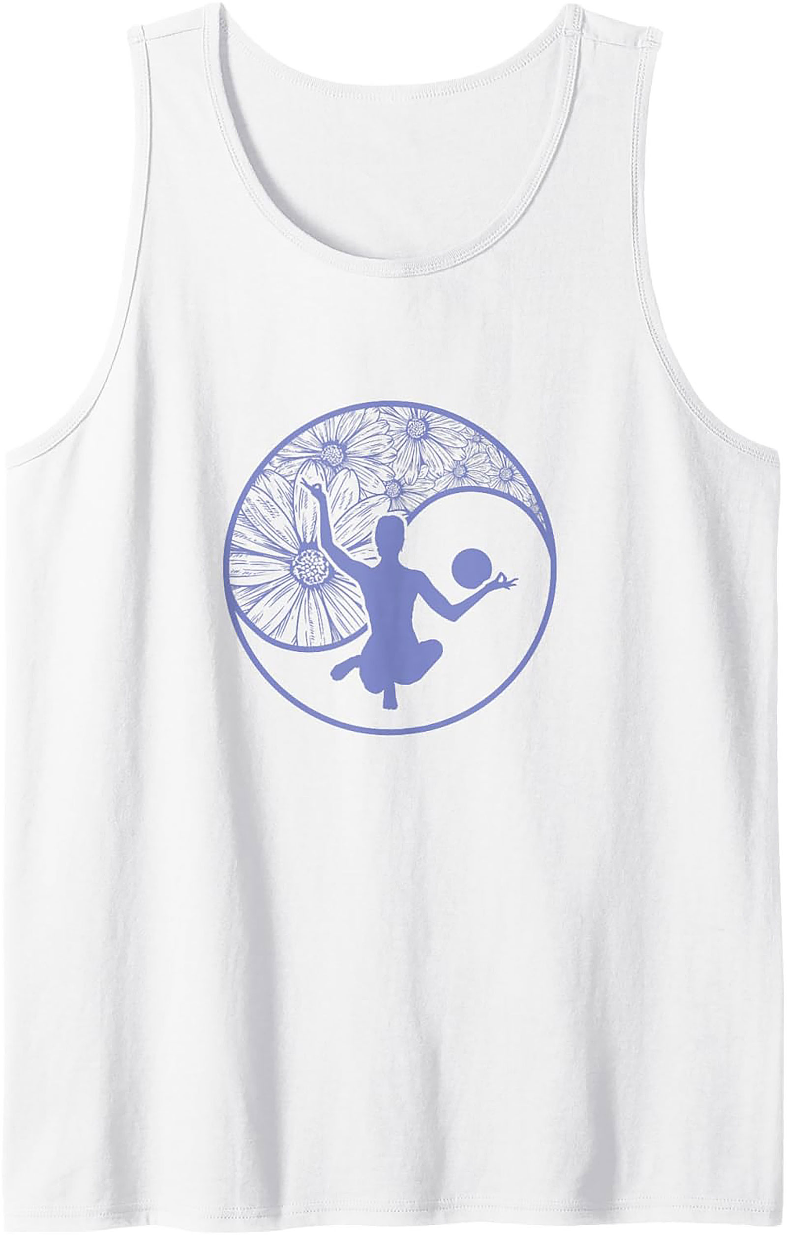 Yoga Flow Graphic Tank Top Unisex Sleeveless Shirt