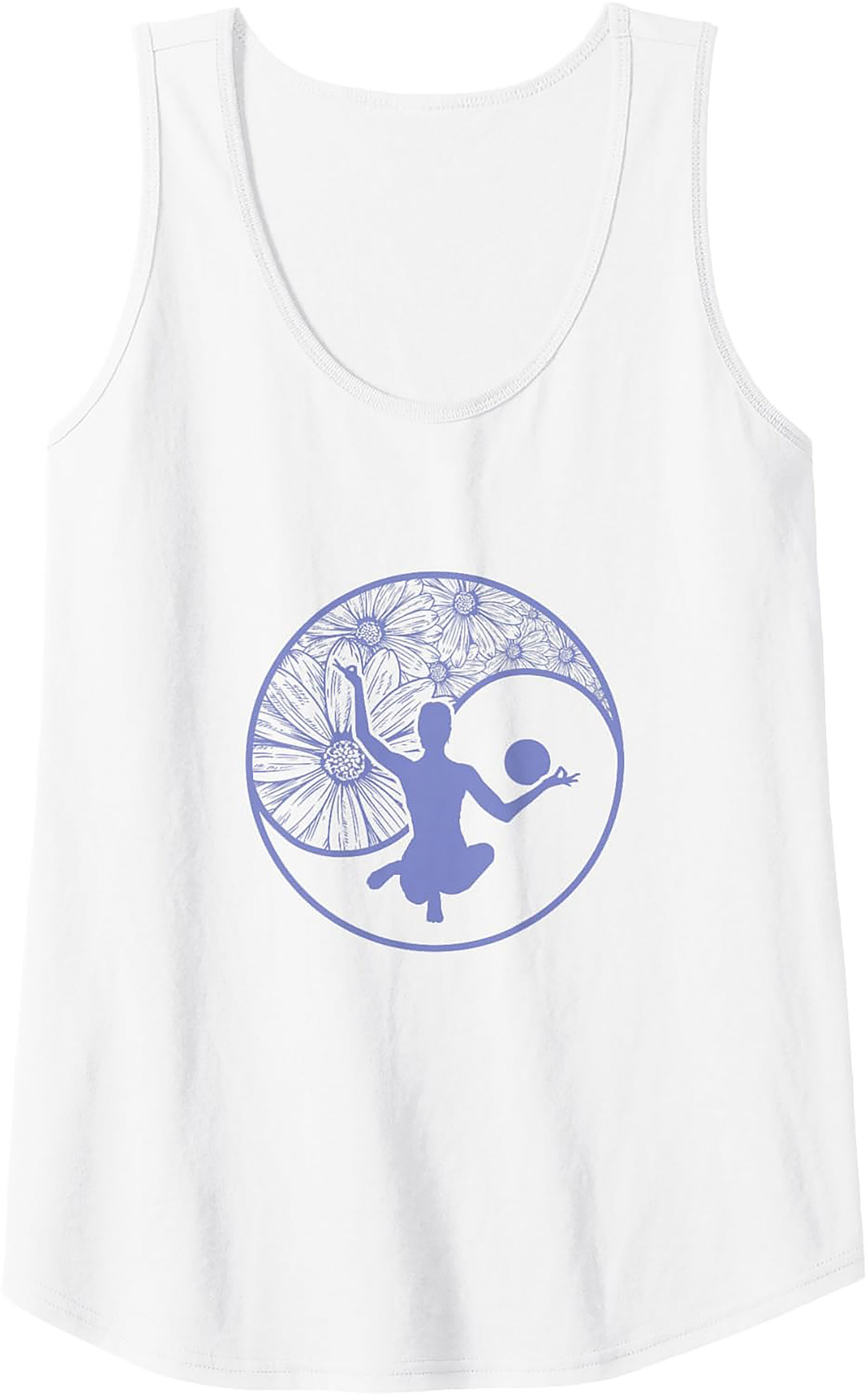 Yoga Flow Graphic Tank Top Unisex Sleeveless Shirt