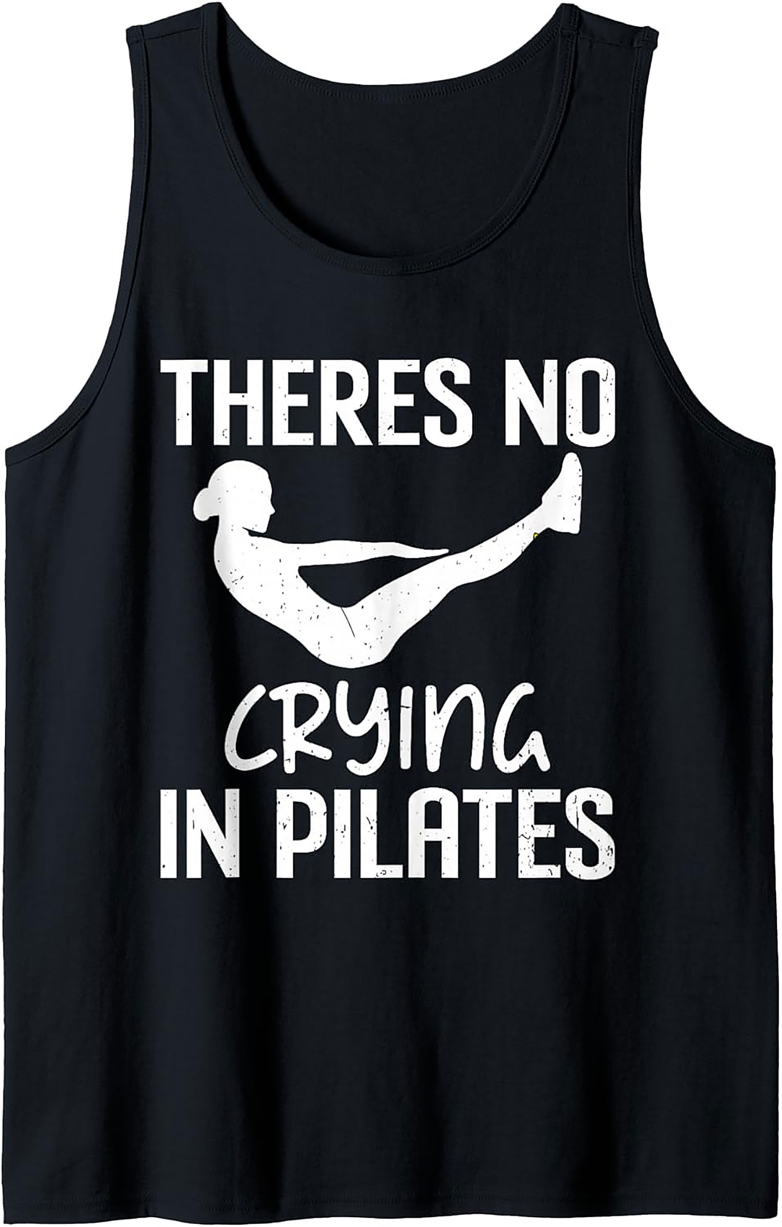Funny Pilates Graphic Tank Top Core Workout Sleeveless Shirt