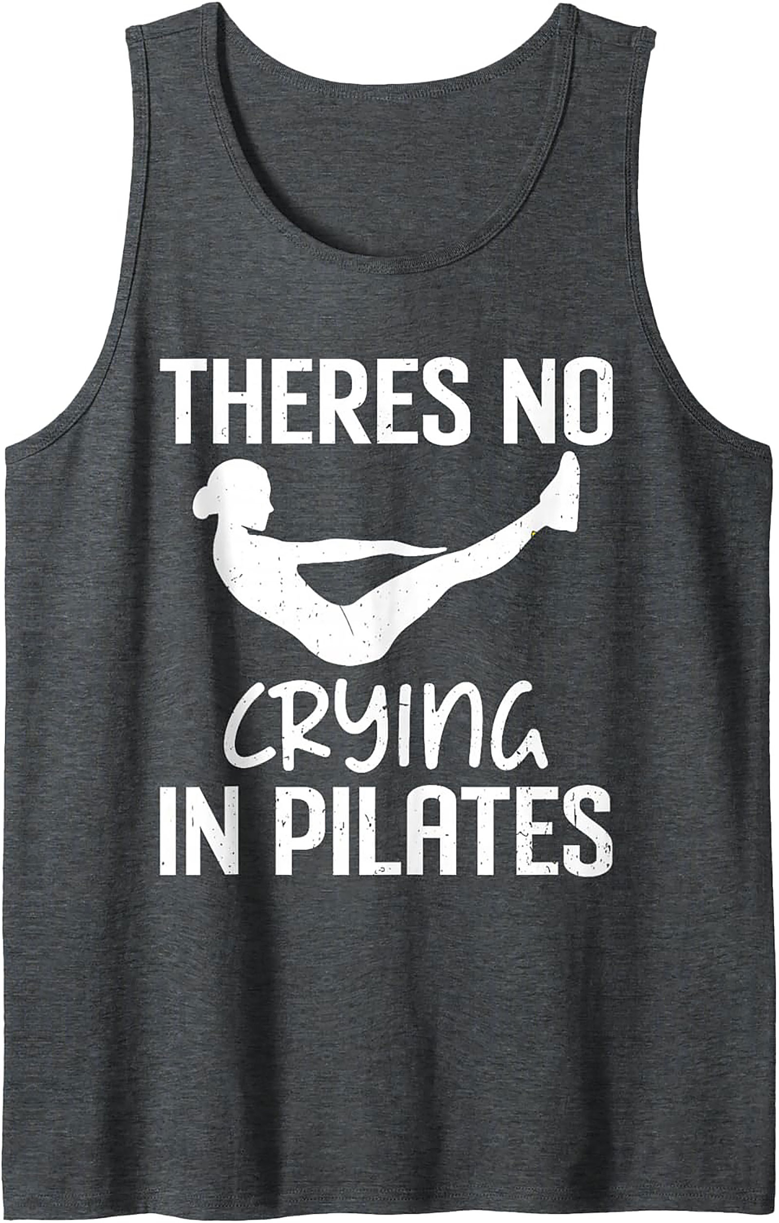 Funny Pilates Graphic Tank Top Core Workout Sleeveless Shirt
