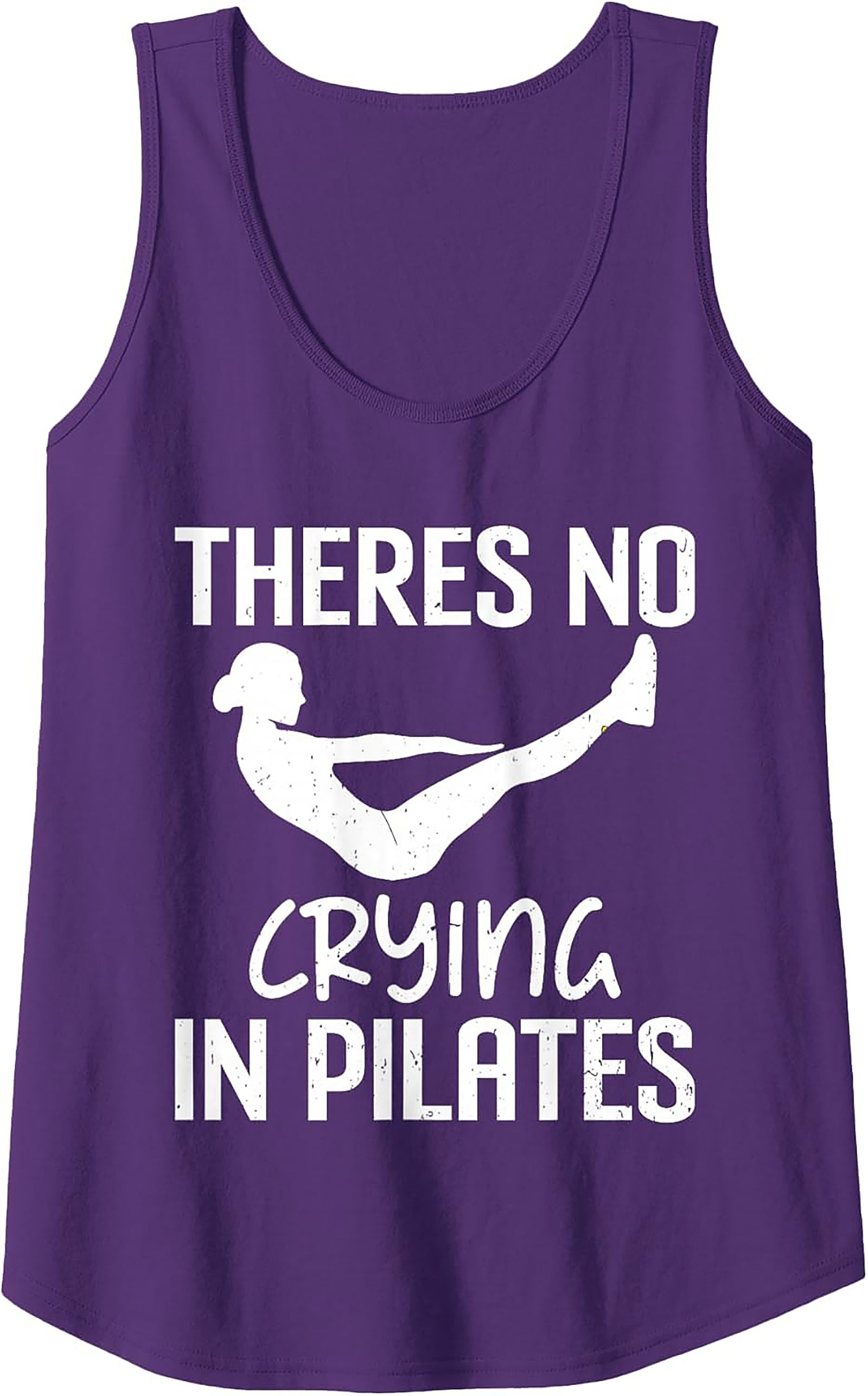 Funny Pilates Graphic Tank Top Core Workout Sleeveless Shirt