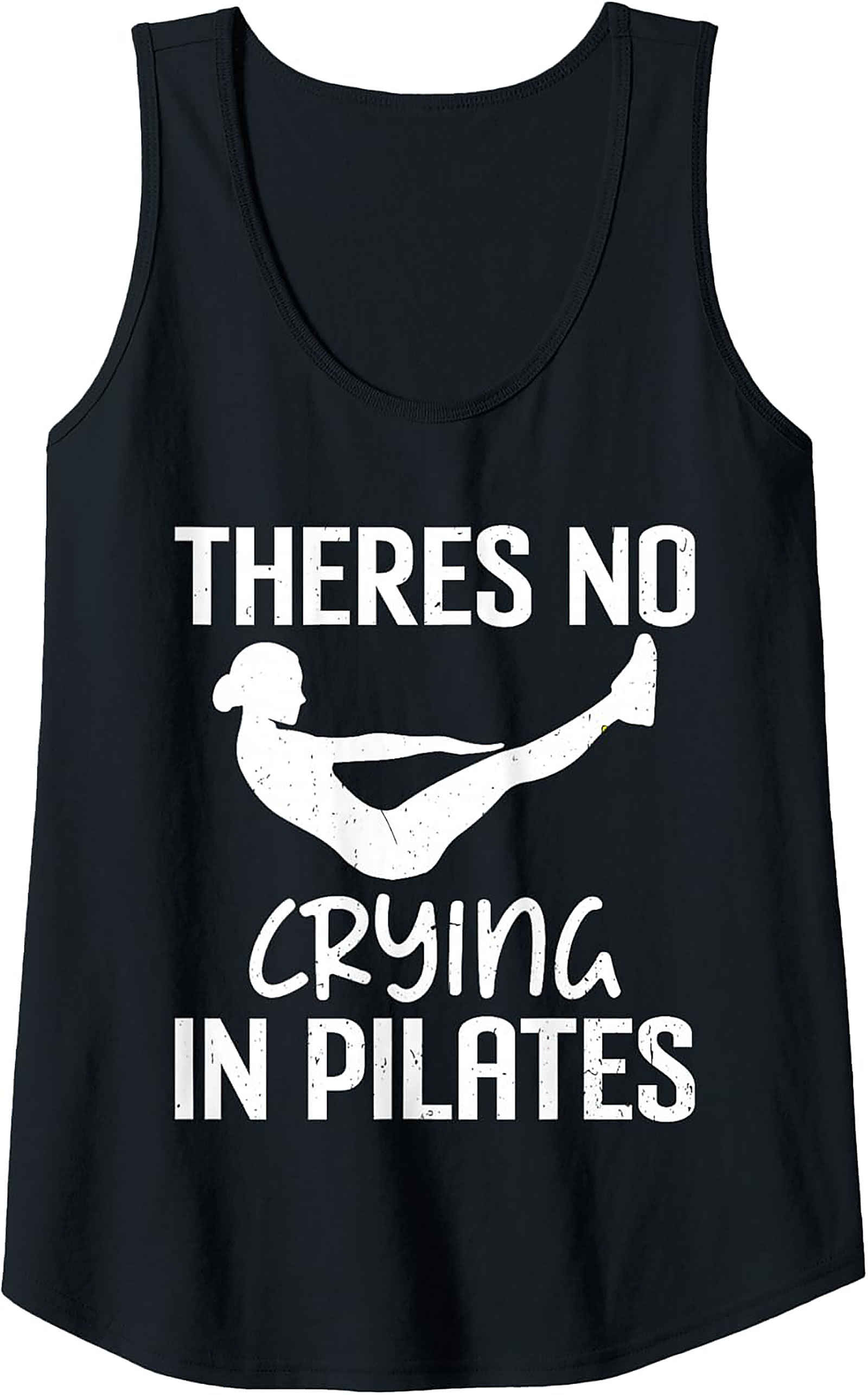 Funny Pilates Graphic Tank Top Core Workout Sleeveless Shirt
