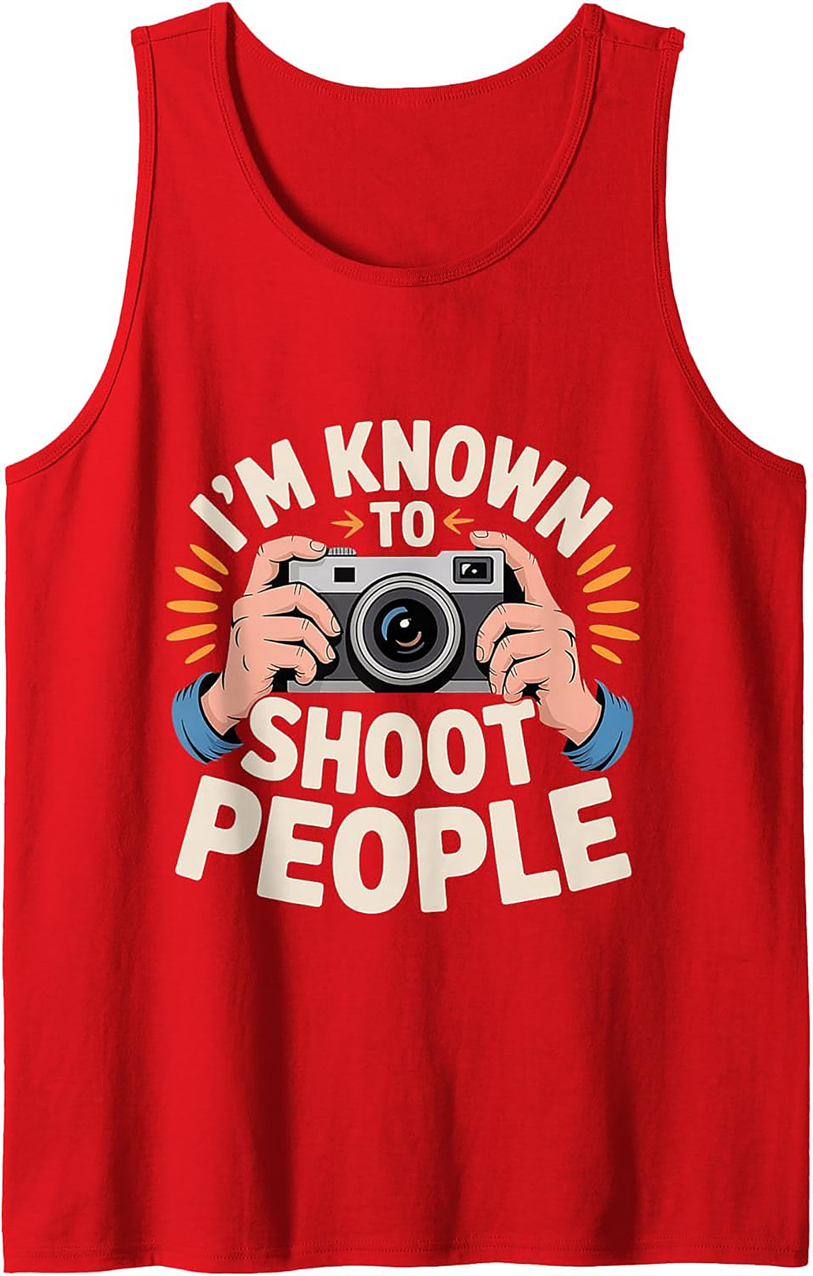 Funny Photographer Tank Top