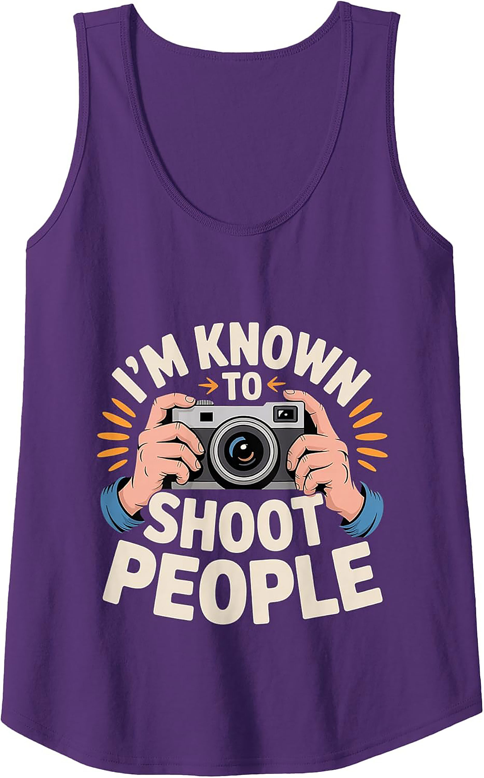 Funny Photographer Tank Top