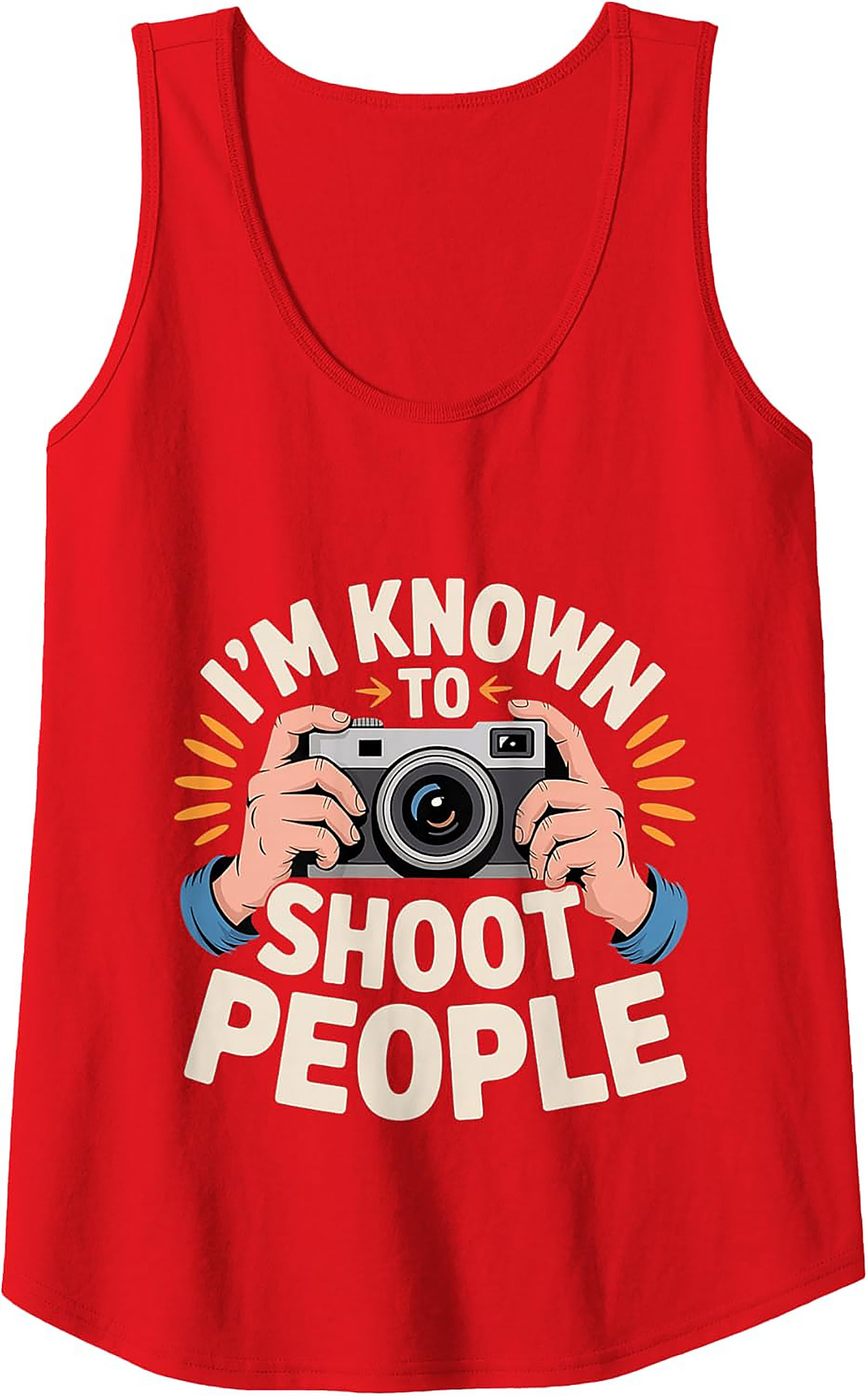 Funny Photographer Tank Top
