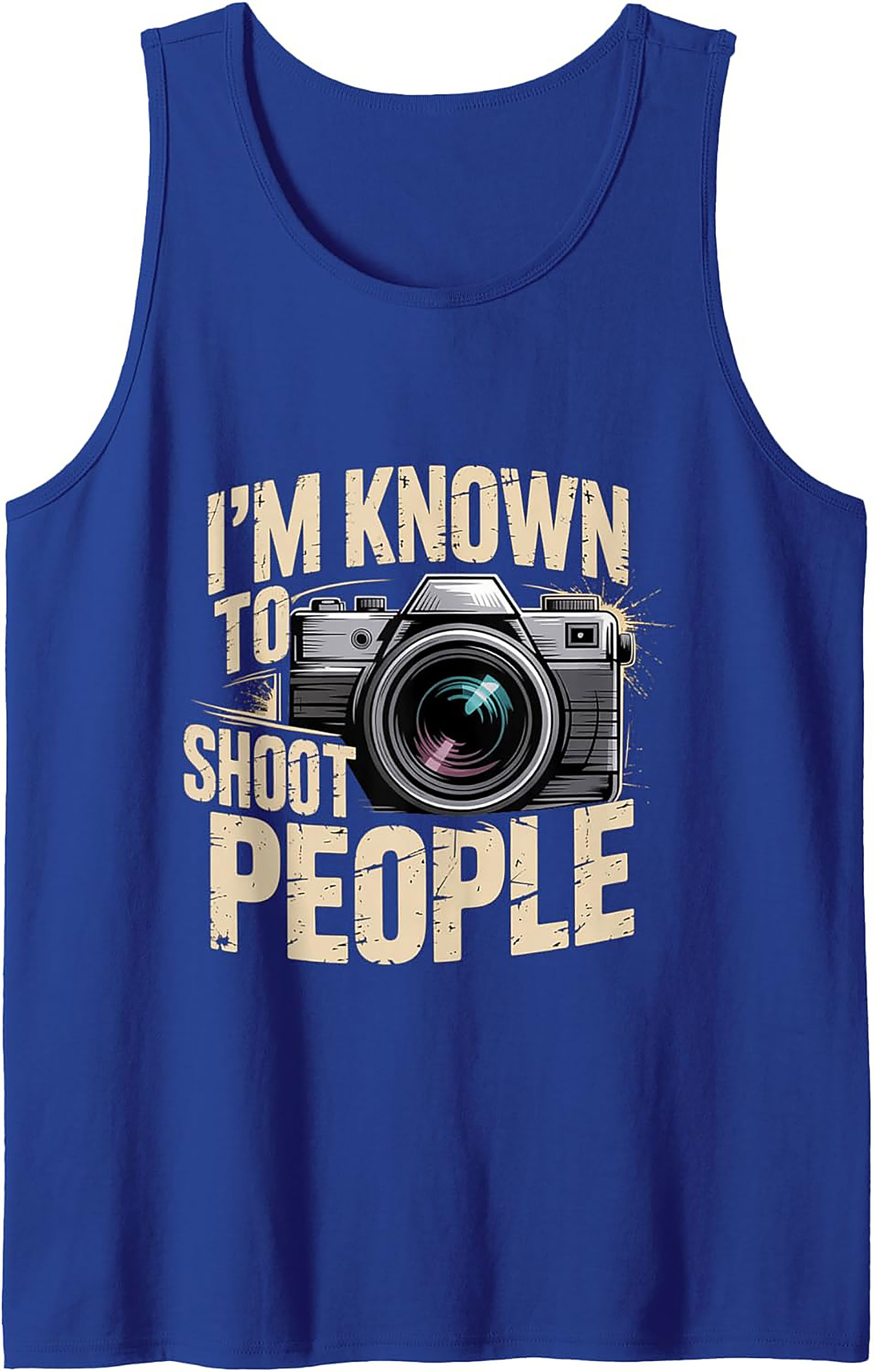 Funny Photographer Graphic Tank – I Shoot People | Unisex