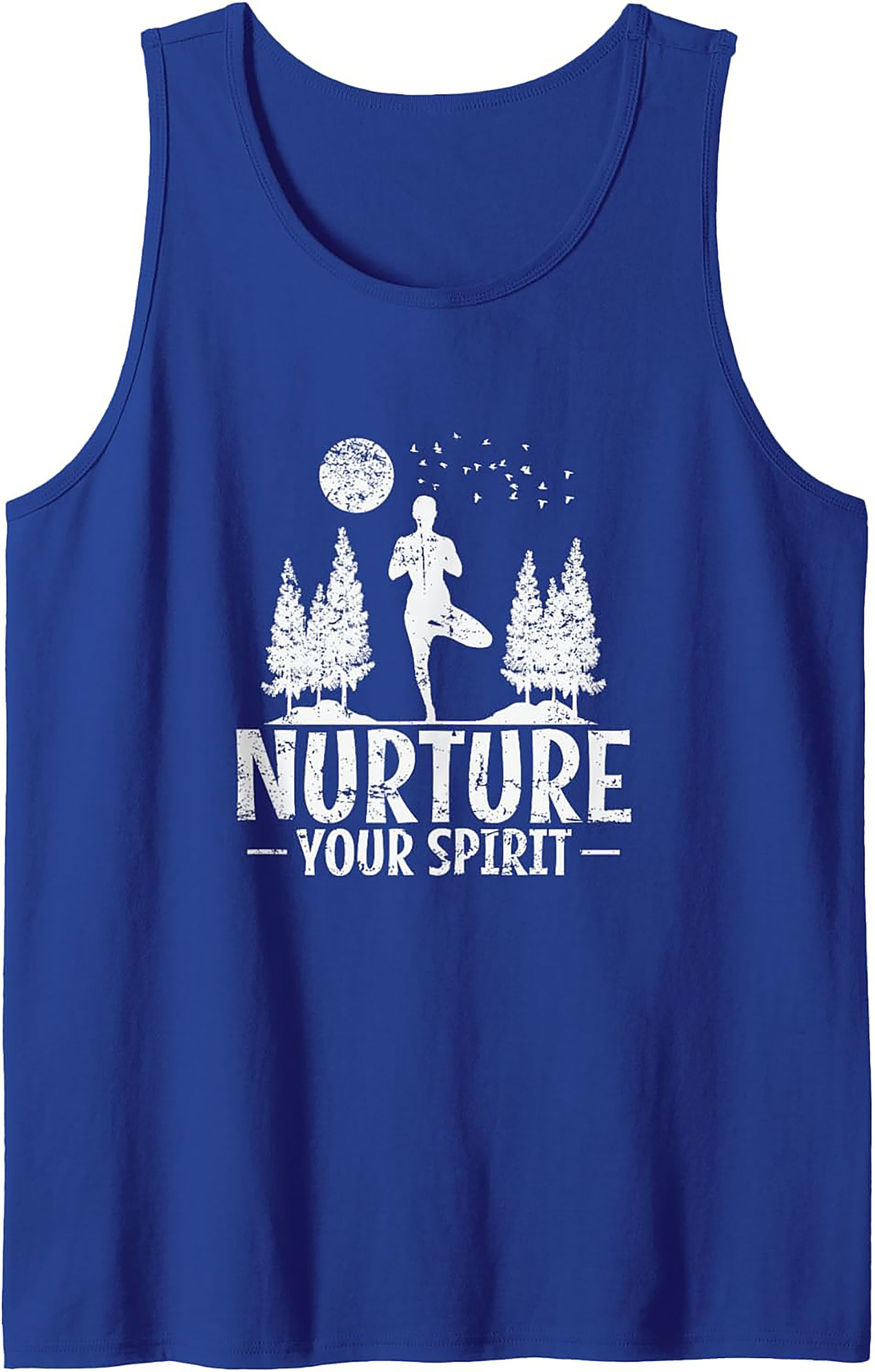 Nurture Your Spirit Yoga Tank Top Breathable Sleeveless Shirt