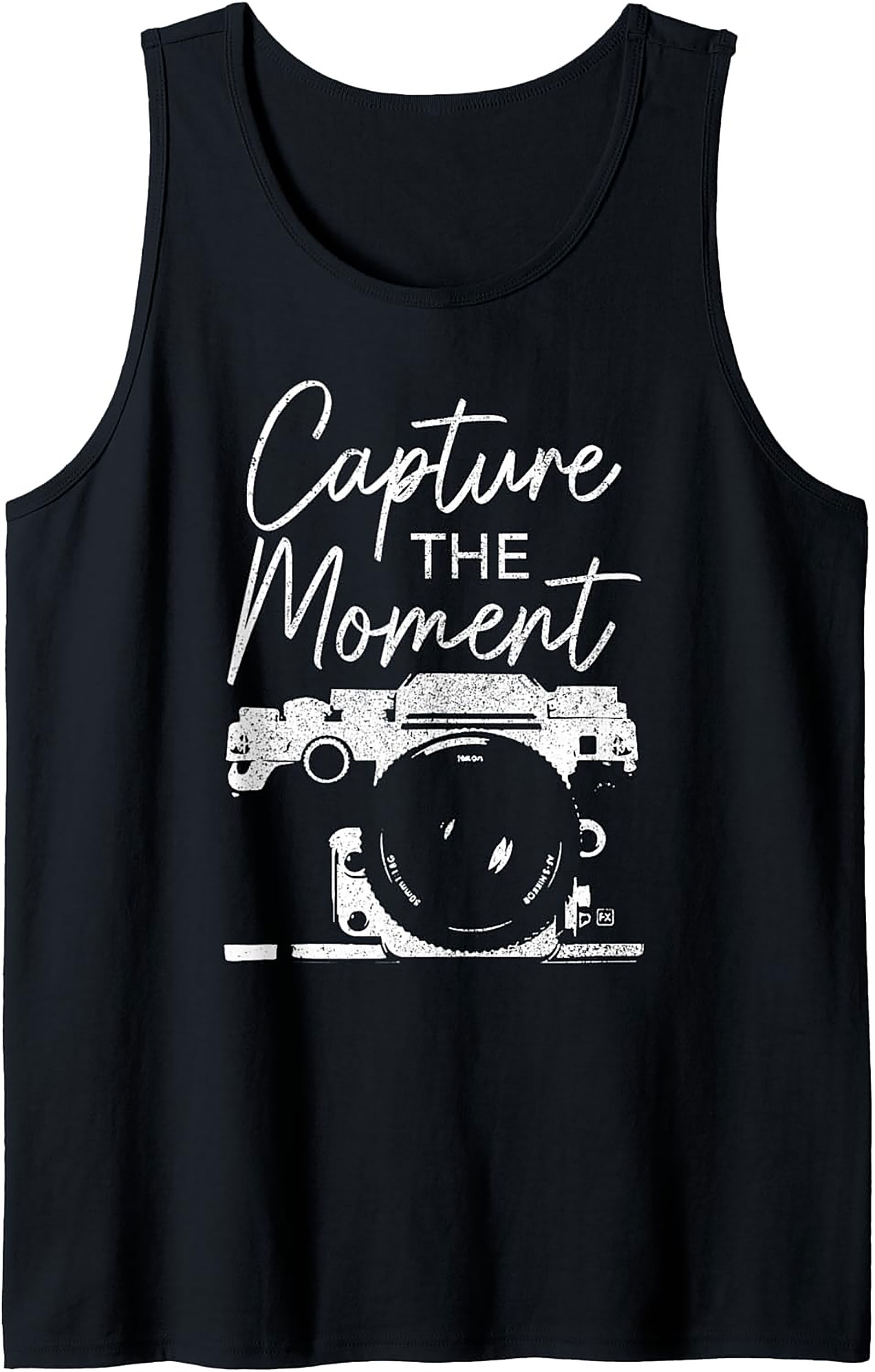 Photographer Graphic Tank | Capture The Moment Sleeveless Shirt