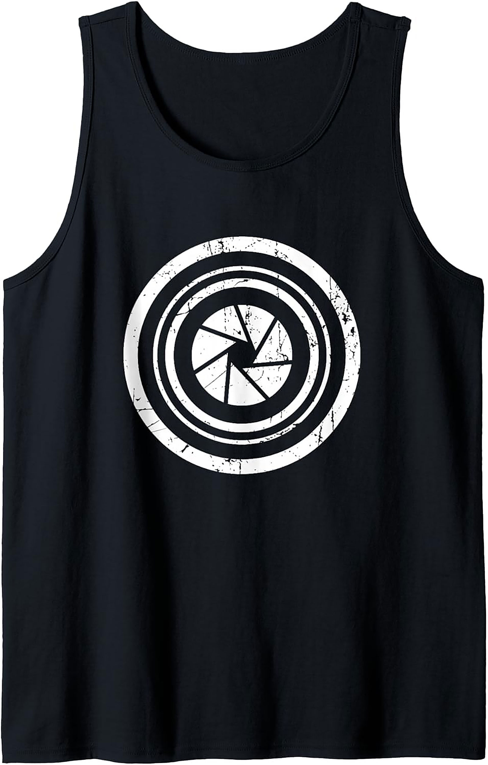 Photographer Aperture Graphic Tank Top | Unisex Sleeveless Shirt