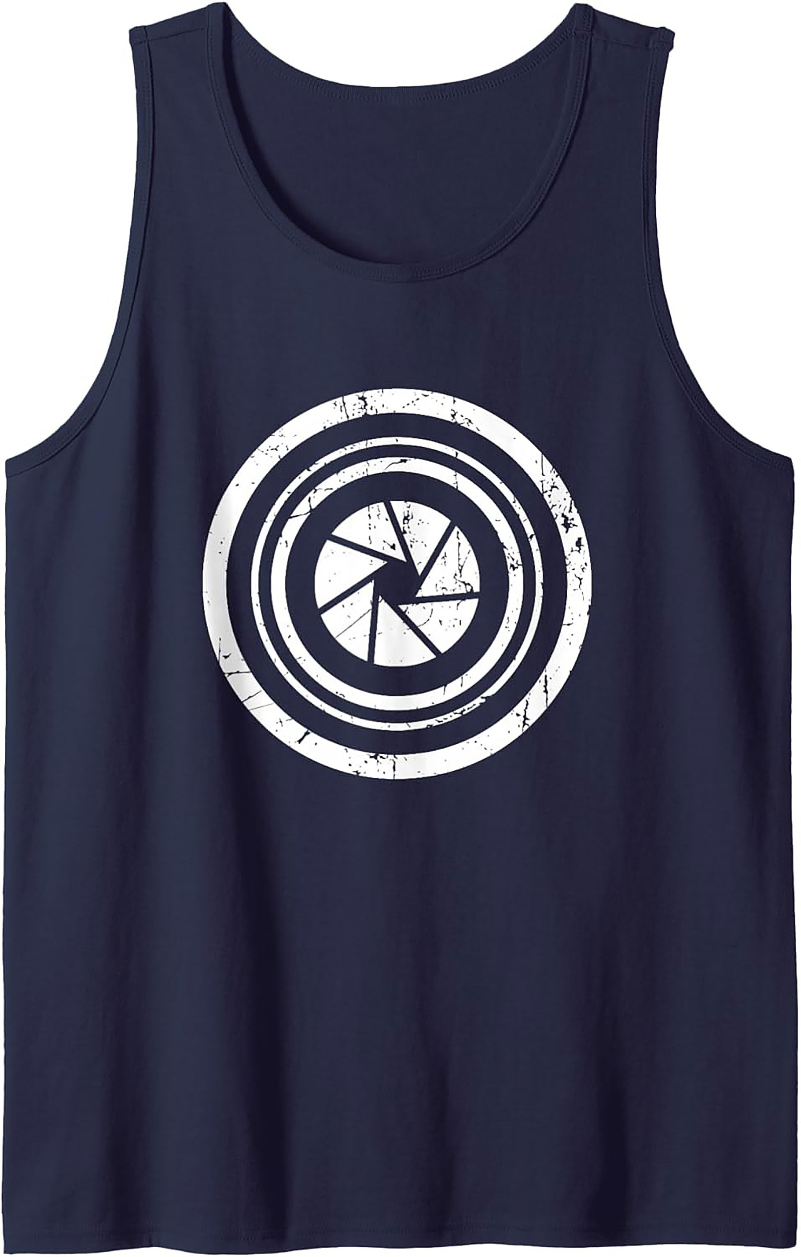 Photographer Aperture Graphic Tank Top | Unisex Sleeveless Shirt