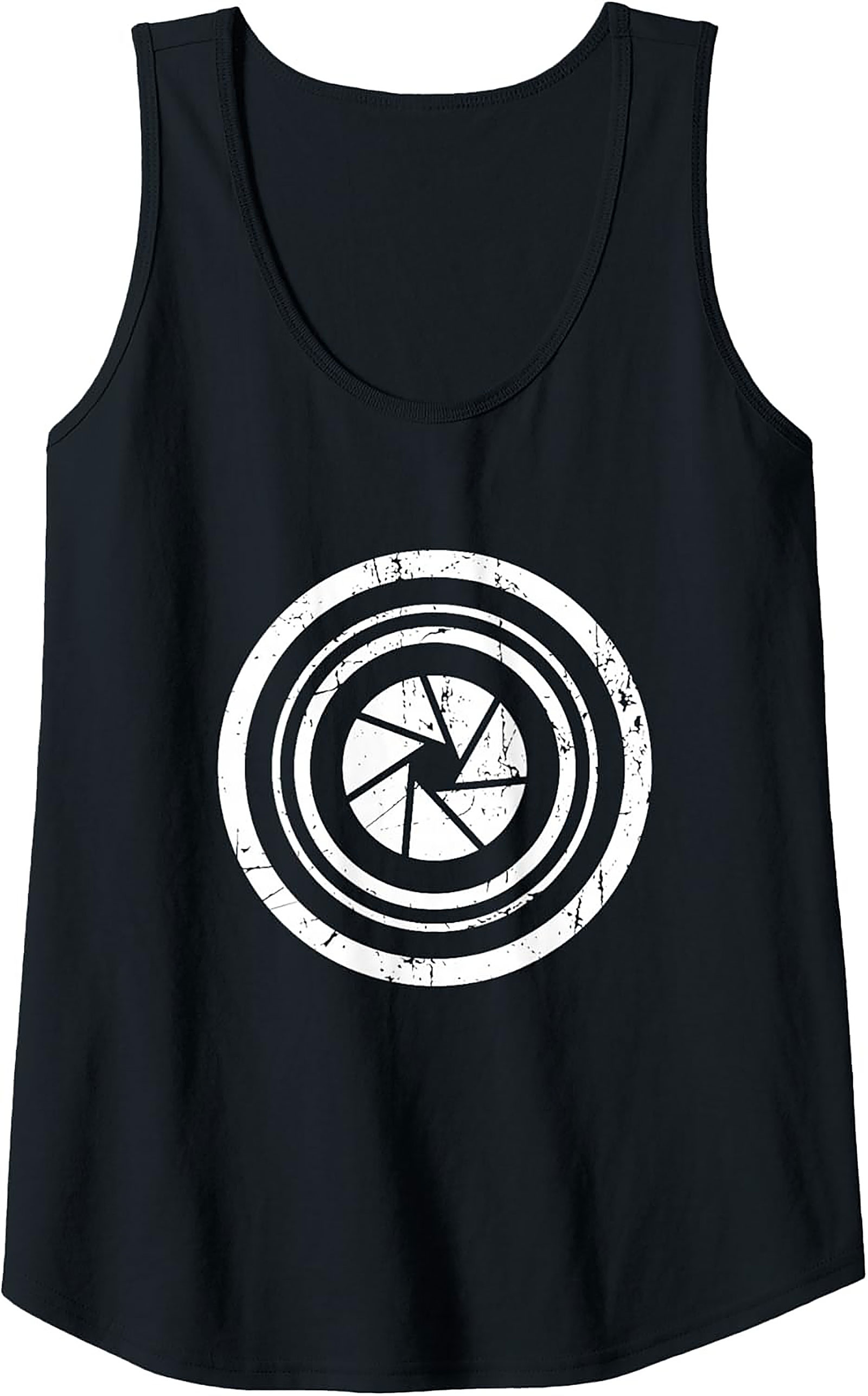 Photographer Aperture Graphic Tank Top | Unisex Sleeveless Shirt