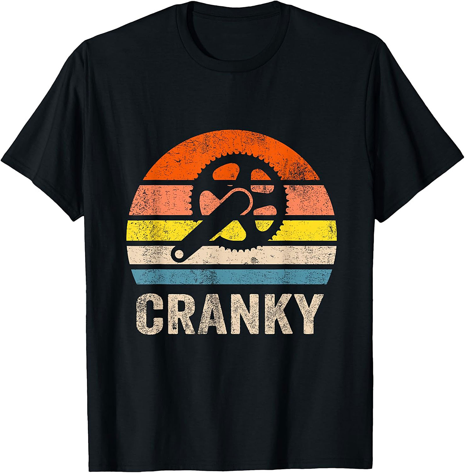 Cranky Cycling Graphic Tee | Funny Bike Pun Unisex Shirt