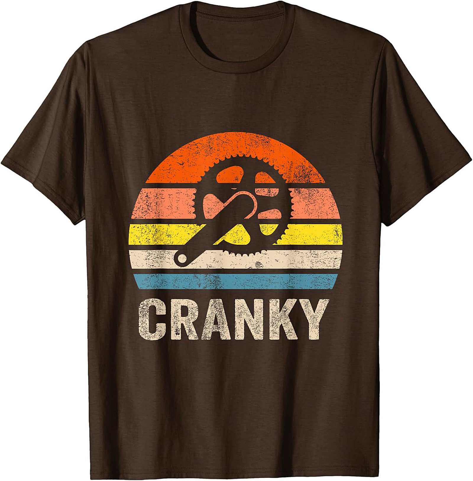 Cranky Cycling Graphic Tee | Funny Bike Pun Unisex Shirt