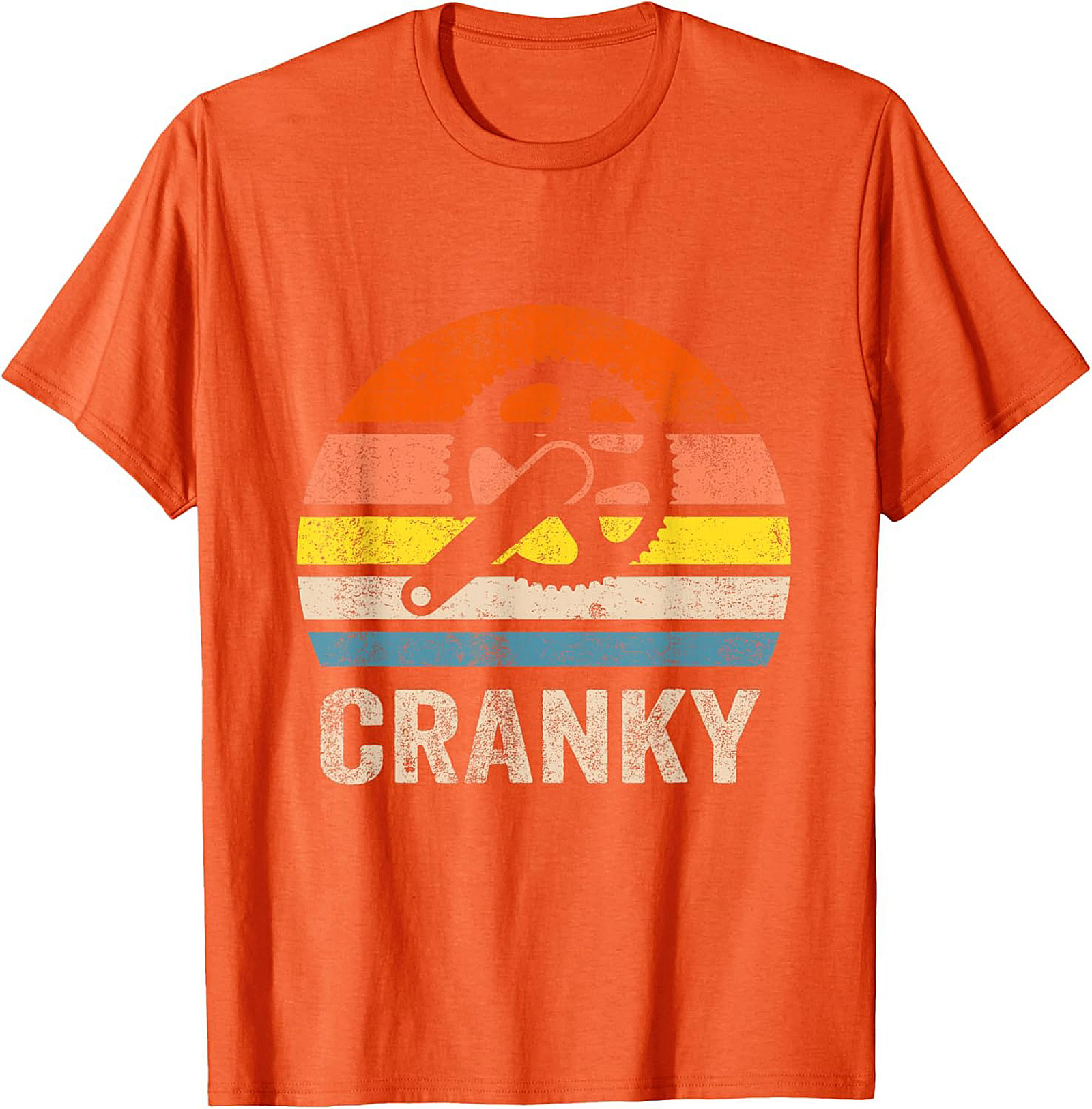 Cranky Cycling Graphic Tee | Funny Bike Pun Unisex Shirt