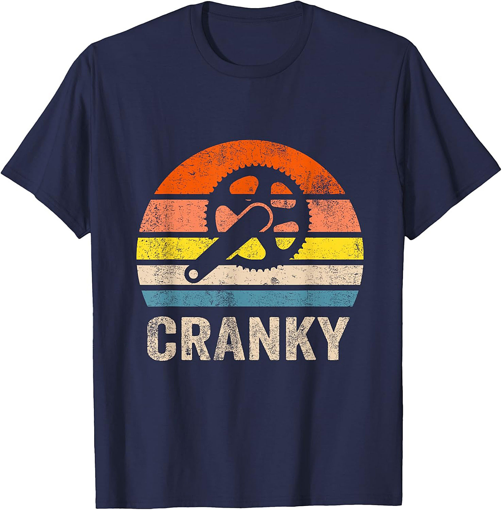 Cranky Cycling Graphic Tee | Funny Bike Pun Unisex Shirt
