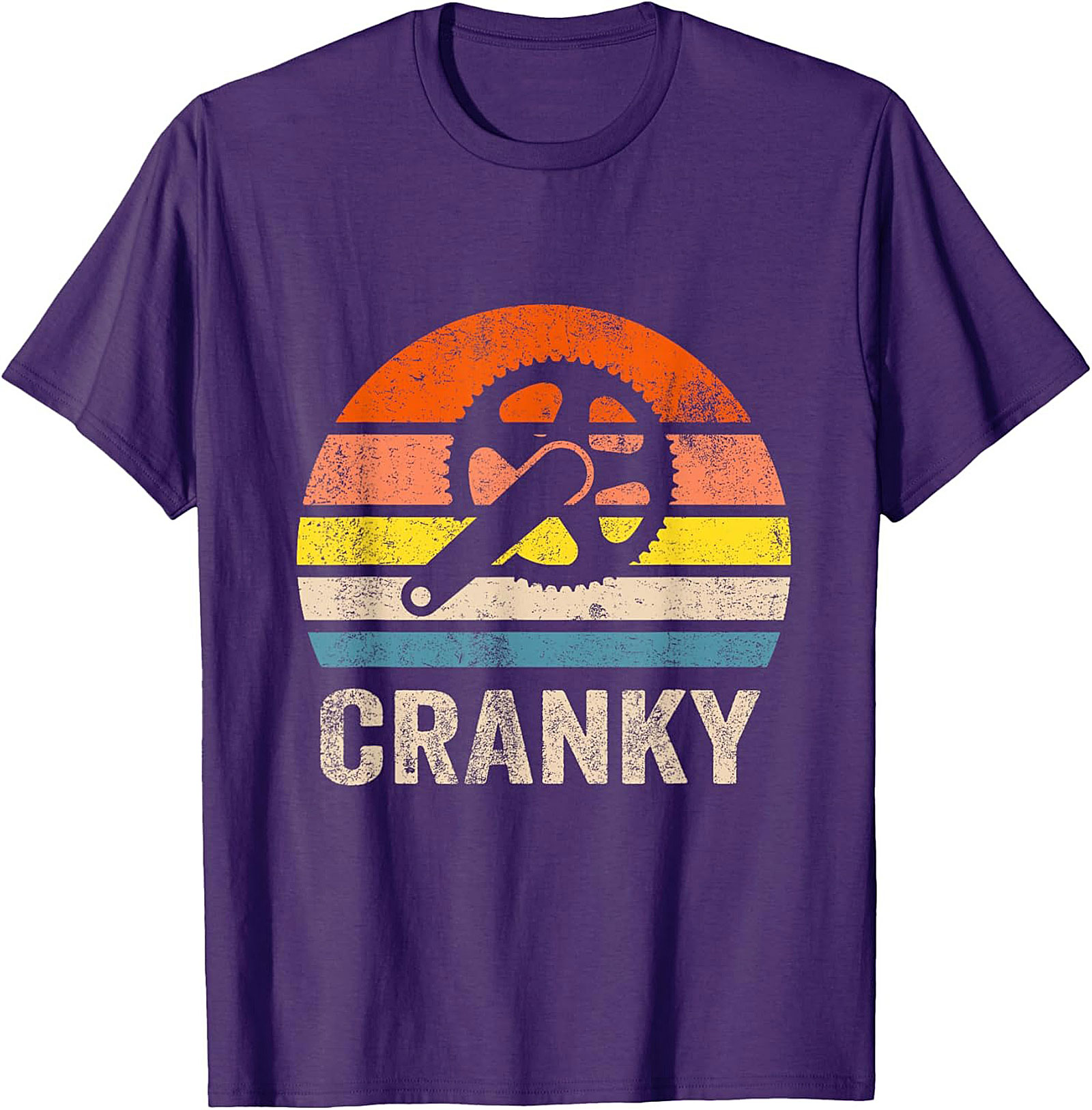 Cranky Cycling Graphic Tee | Funny Bike Pun Unisex Shirt