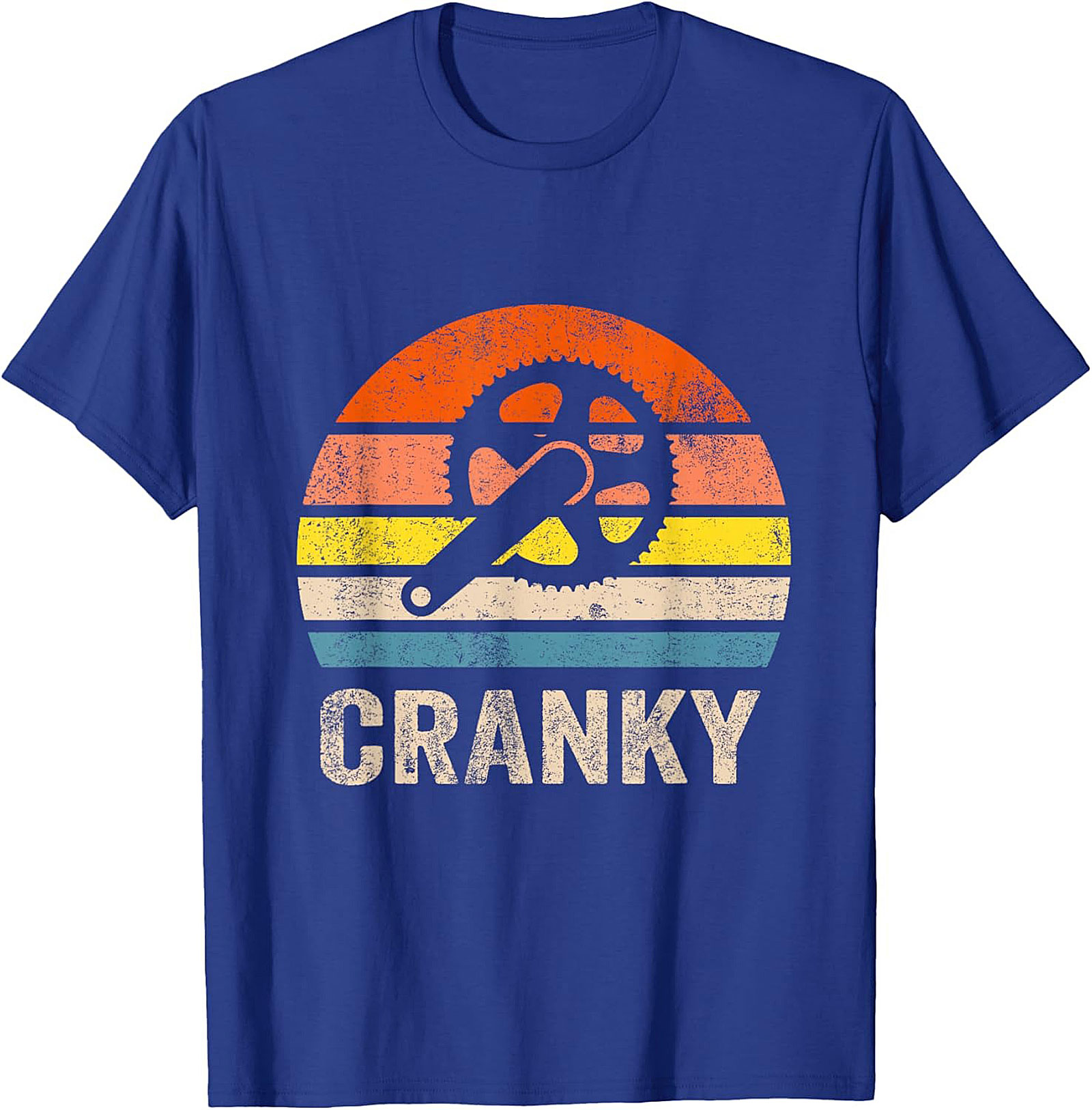 Cranky Cycling Graphic Tee | Funny Bike Pun Unisex Shirt