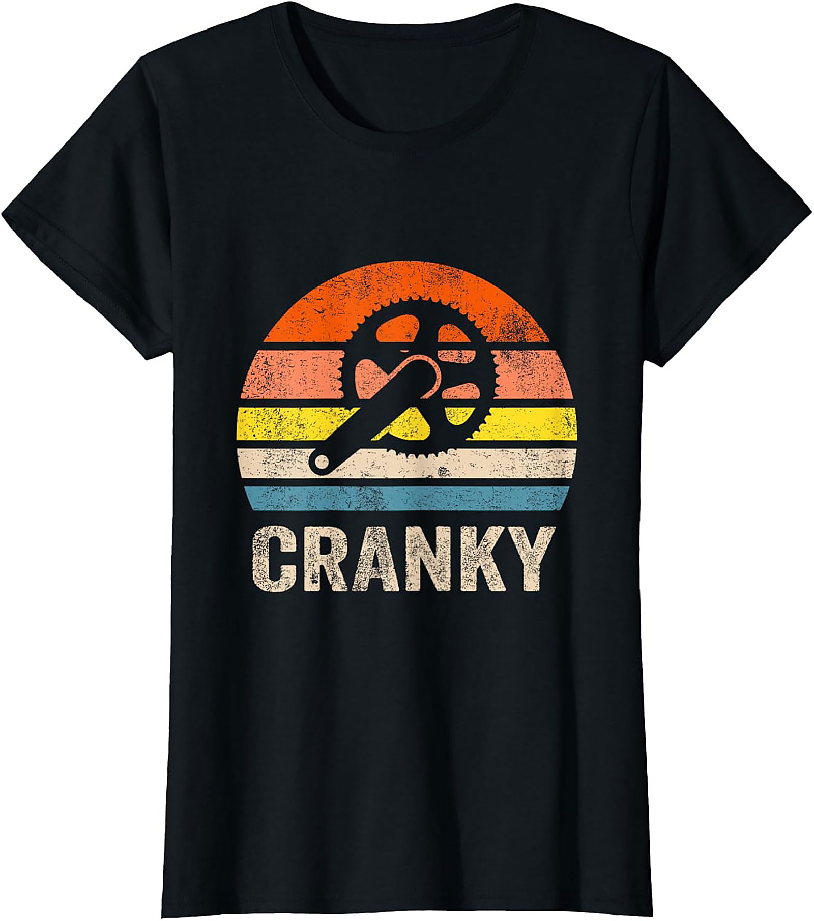 Cranky Cycling Graphic Tee | Funny Bike Pun Unisex Shirt