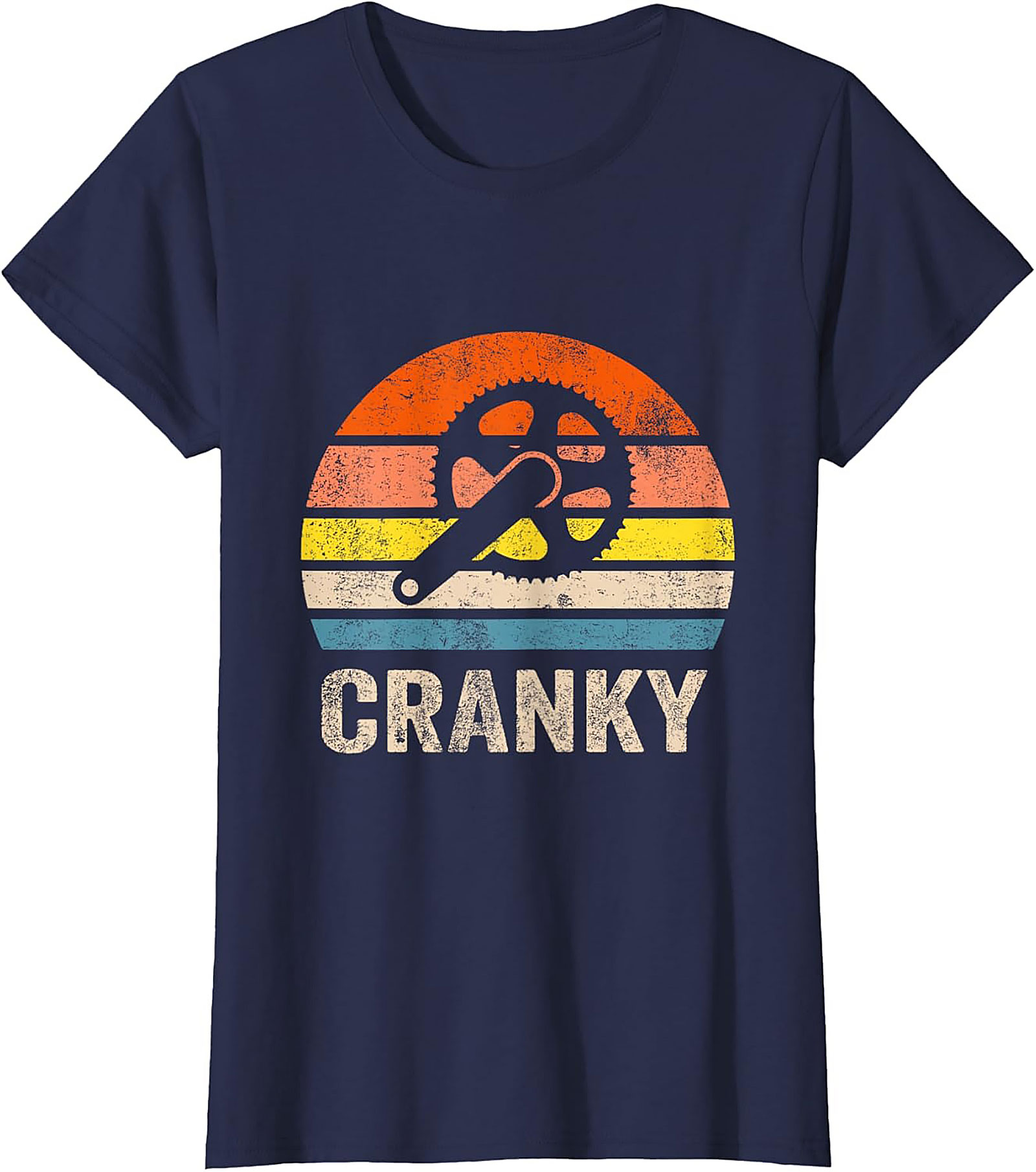 Cranky Cycling Graphic Tee | Funny Bike Pun Unisex Shirt