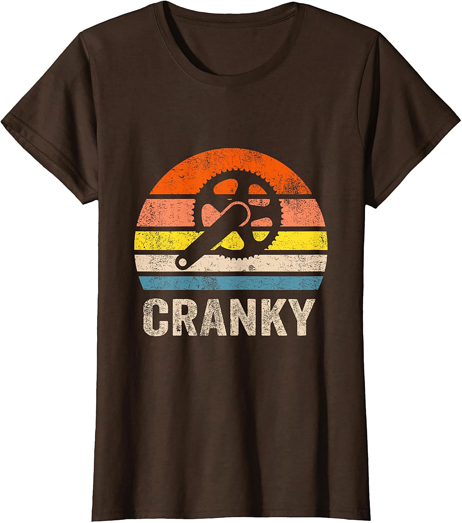 Cranky Cycling Graphic Tee | Funny Bike Pun Unisex Shirt