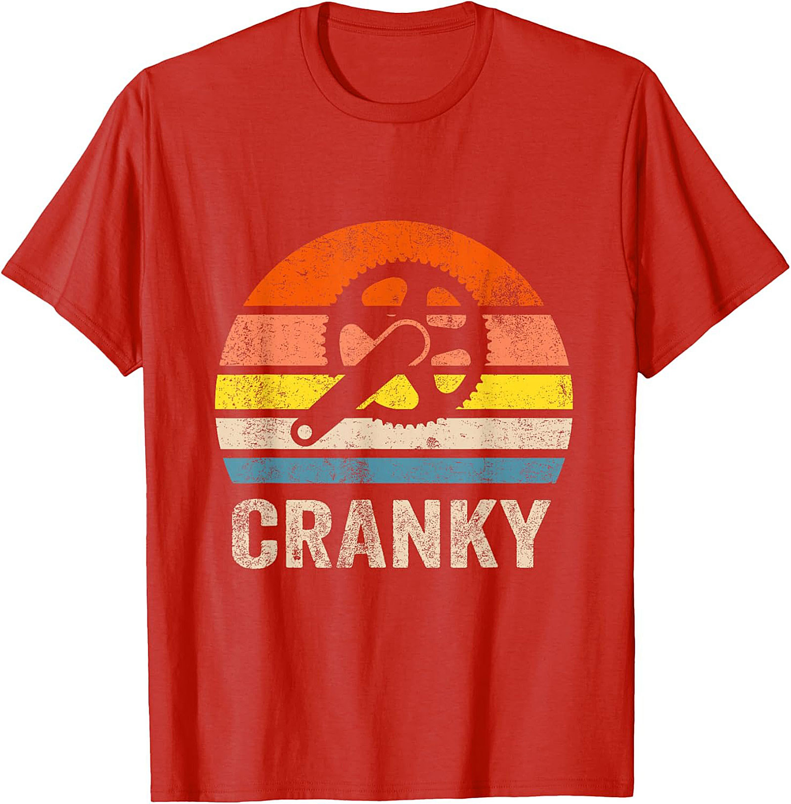 Cranky Cycling Graphic Tee | Funny Bike Pun Unisex Shirt