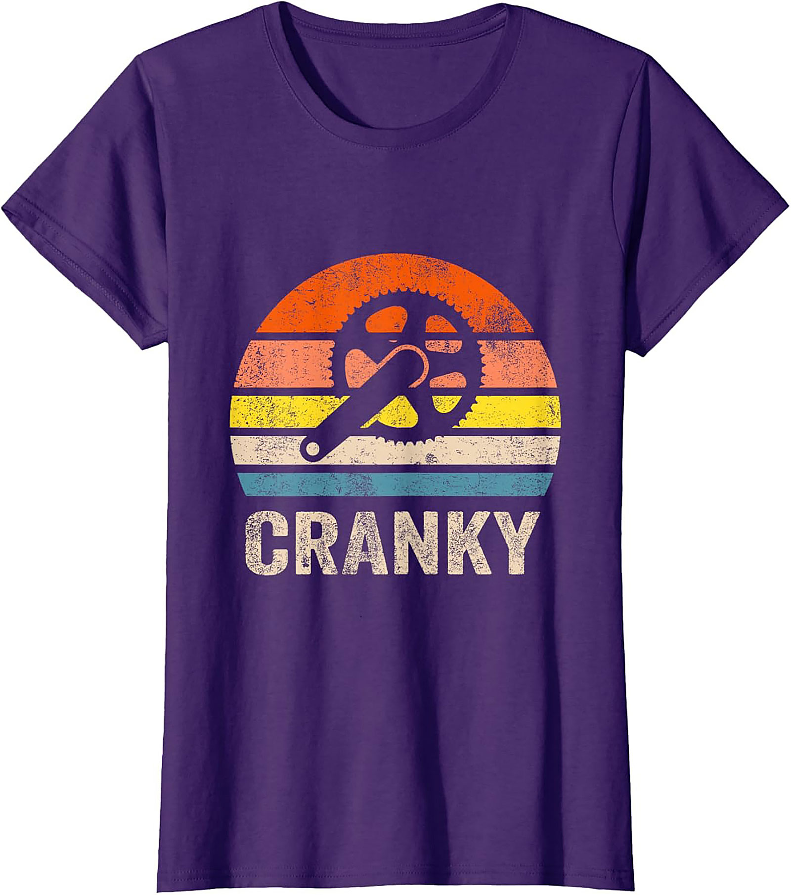 Cranky Cycling Graphic Tee | Funny Bike Pun Unisex Shirt