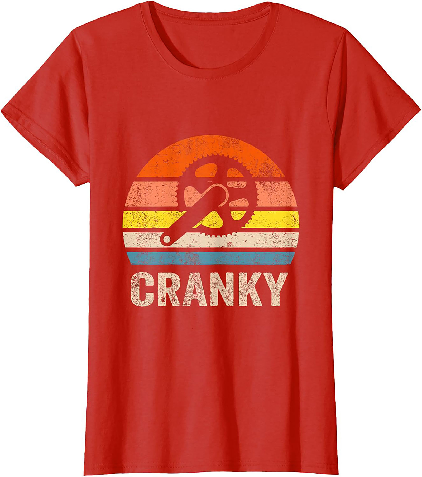 Cranky Cycling Graphic Tee | Funny Bike Pun Unisex Shirt