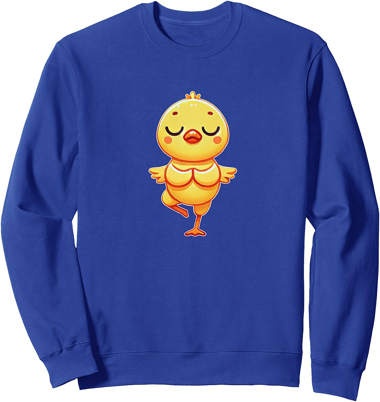 Zen Chick Yoga Crewneck Sweatshirt Cozy Pullover Gift