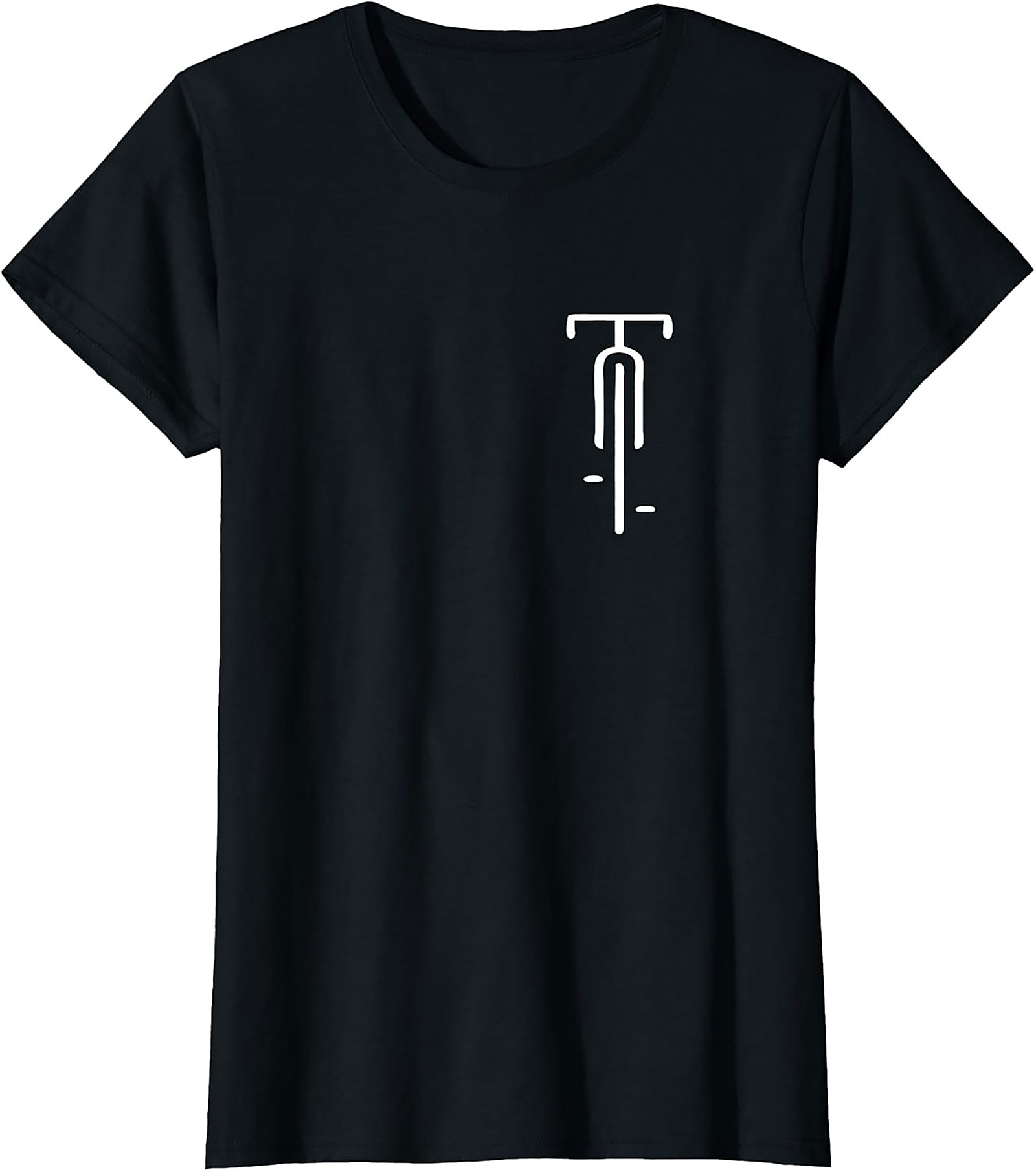 Minimalist Bike Graphic Tee | Cycling Enthusiast Unisex Shirt