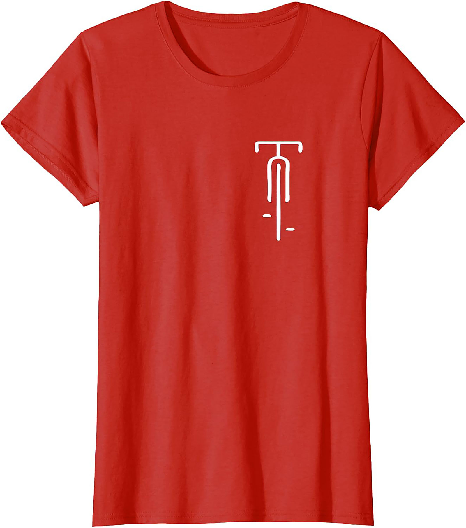 Minimalist Bike Graphic Tee | Cycling Enthusiast Unisex Shirt