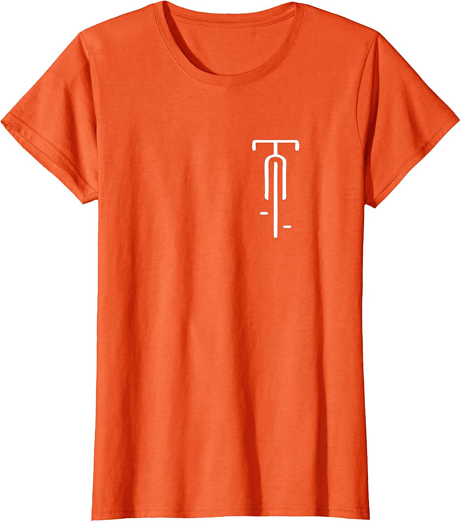 Minimalist Bike Graphic Tee | Cycling Enthusiast Unisex Shirt