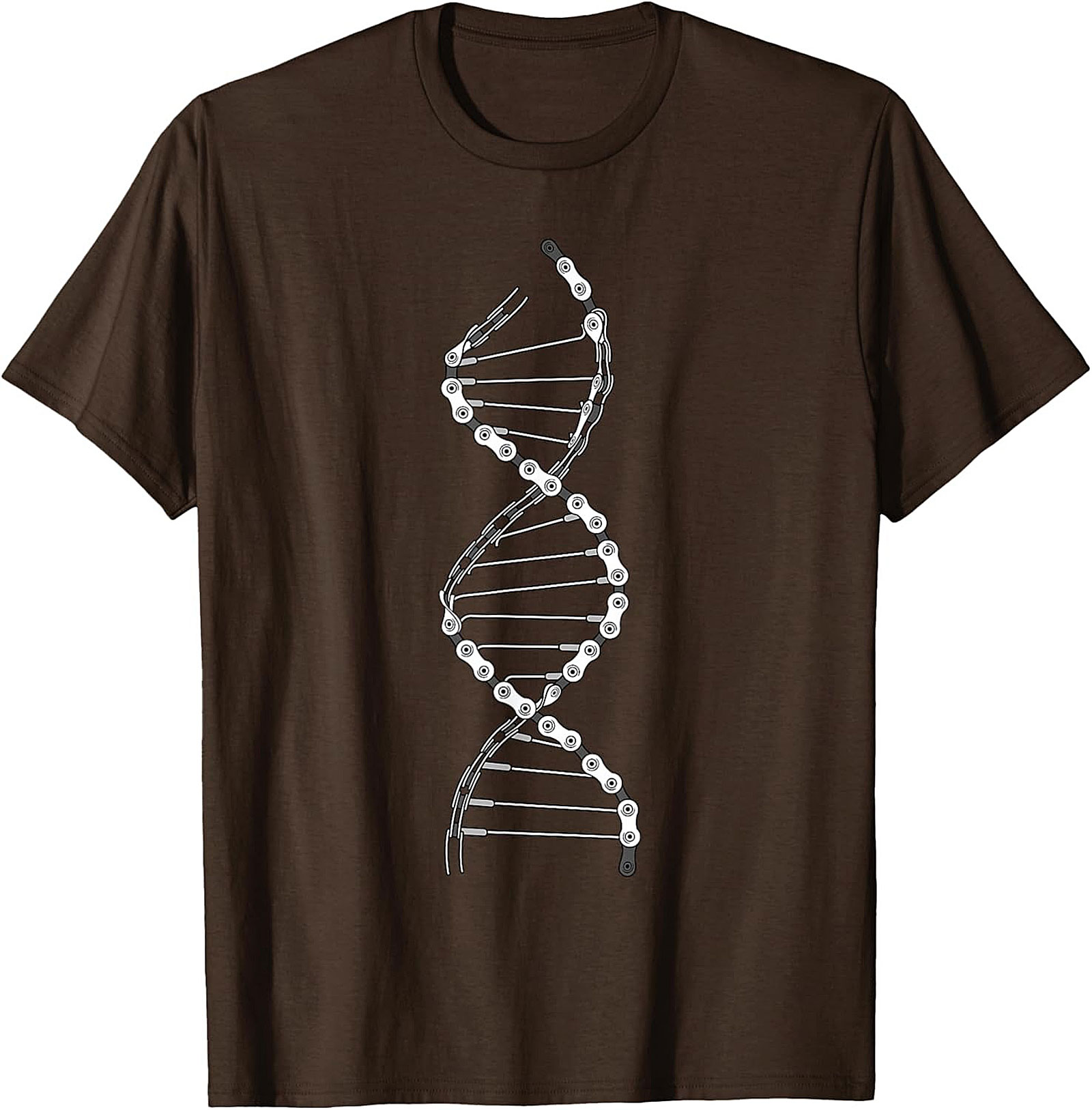 Cycling DNA Graphic Tee | Biker Chain Unisex Shirt