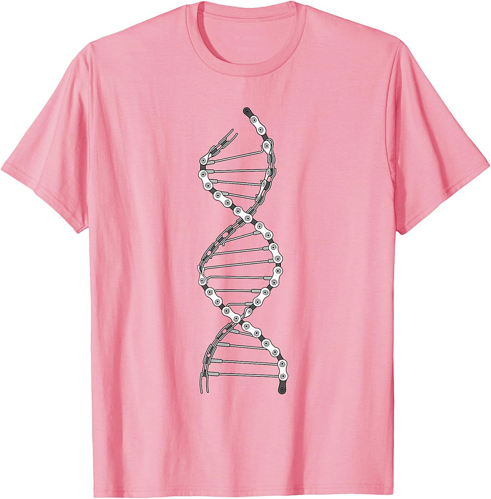 Cycling DNA Graphic Tee | Biker Chain Unisex Shirt