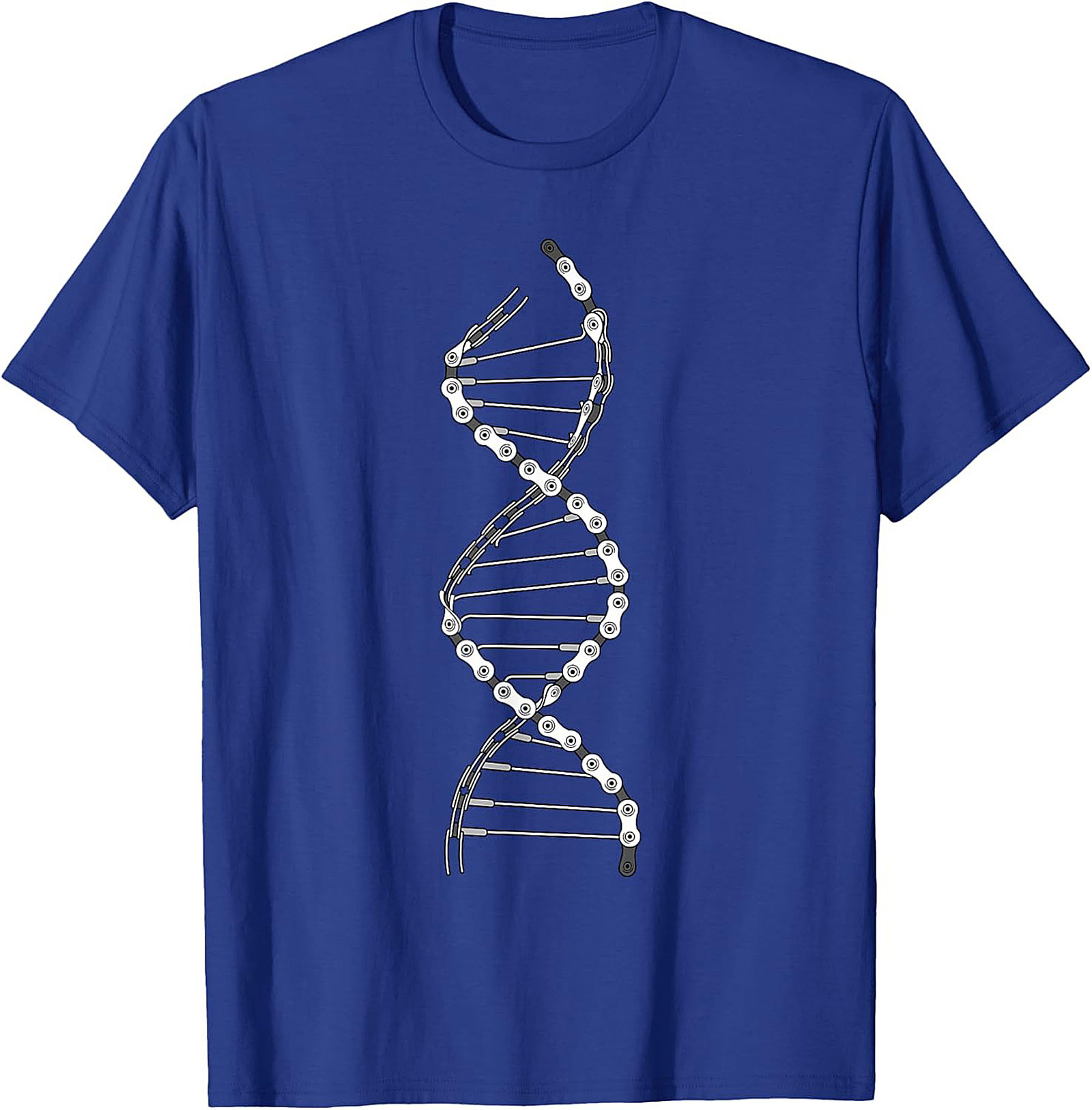 Cycling DNA Graphic Tee | Biker Chain Unisex Shirt