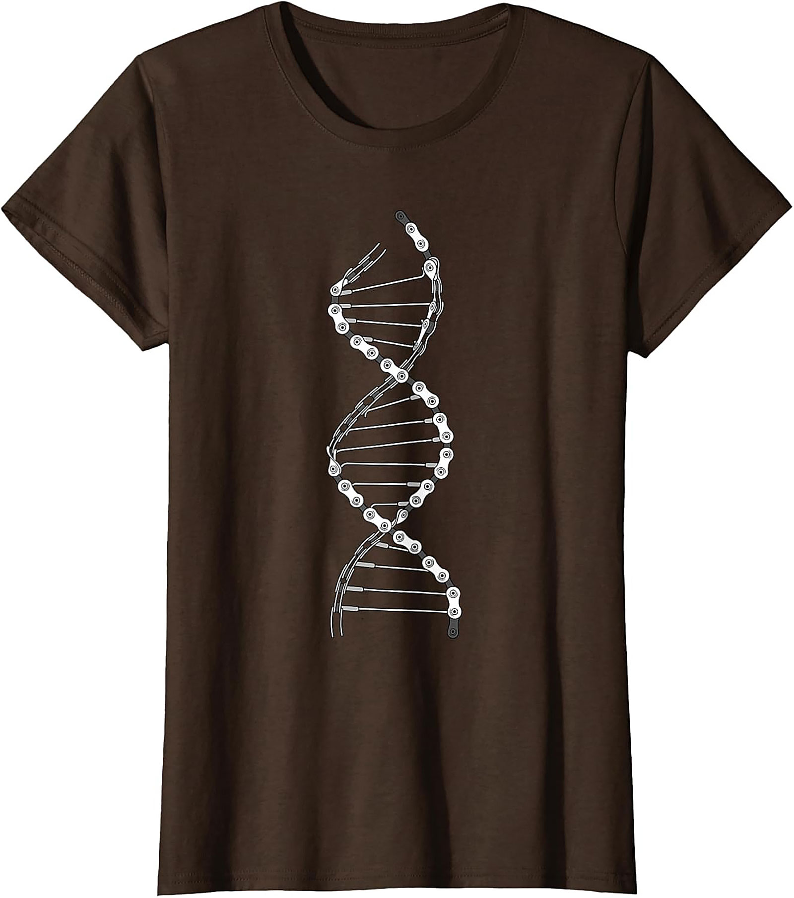 Cycling DNA Graphic Tee | Biker Chain Unisex Shirt