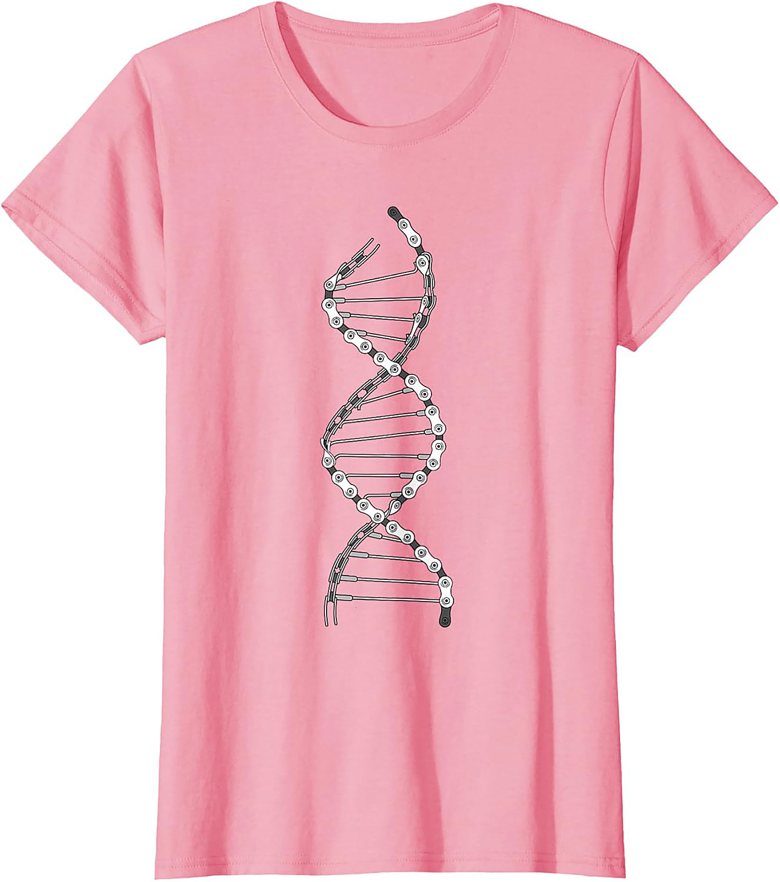 Cycling DNA Graphic Tee | Biker Chain Unisex Shirt
