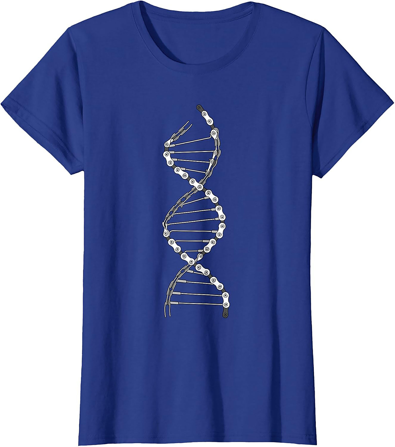 Cycling DNA Graphic Tee | Biker Chain Unisex Shirt