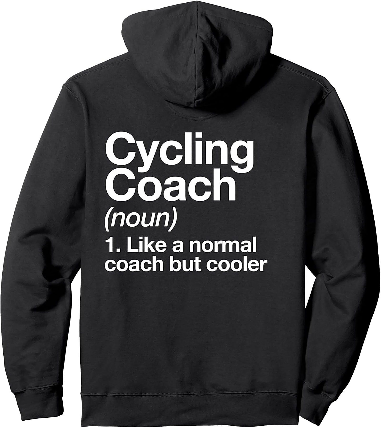 Cycling Coach Pullover Hoodie – Funny Definition Gift