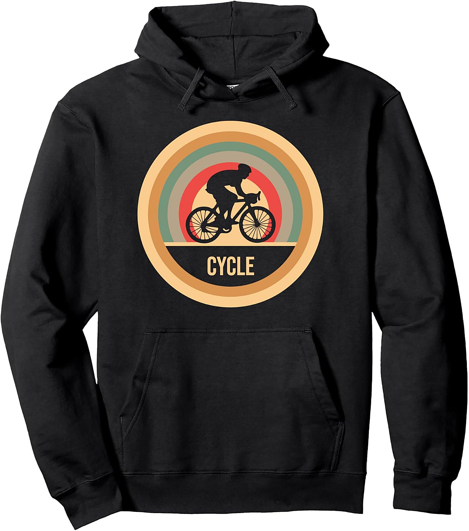 Vintage Cycling Graphic Hoodie | Cozy Pullover Gift