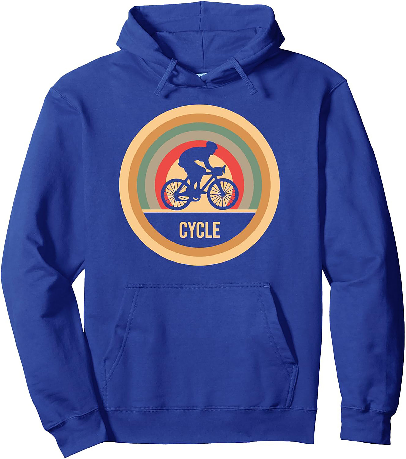 Vintage Cycling Graphic Hoodie | Cozy Pullover Gift