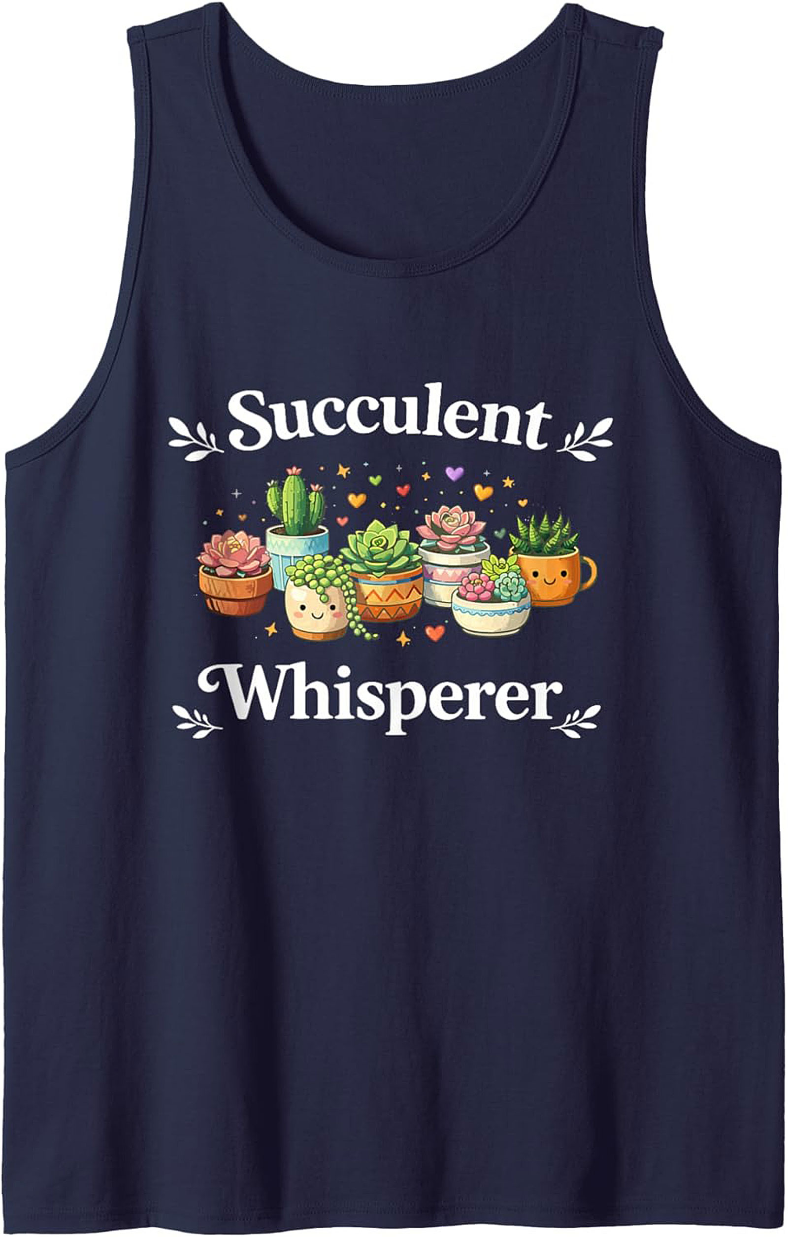 Succulent Whisperer Graphic Tank Top Plant Lover Gift