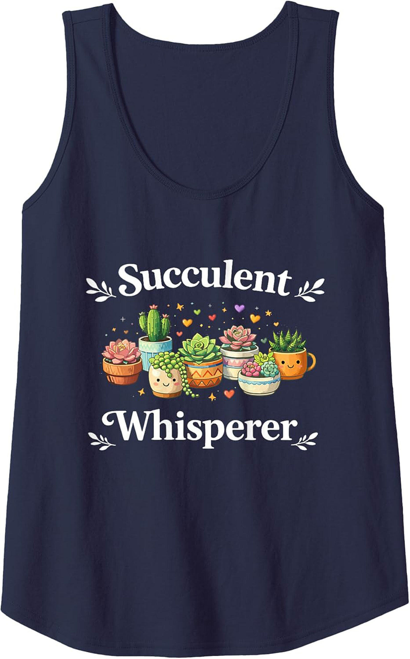 Succulent Whisperer Graphic Tank Top Plant Lover Gift