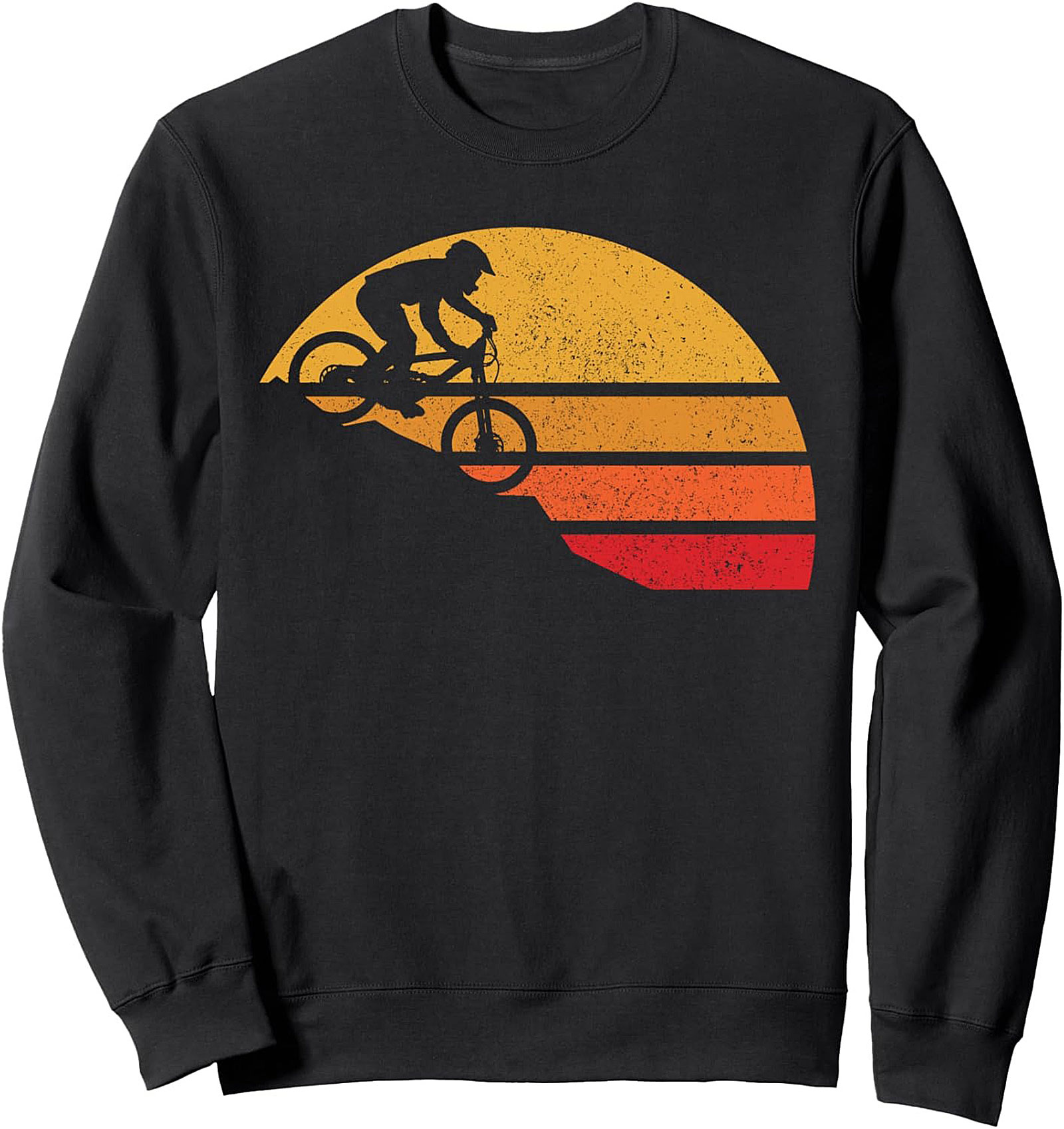 Retro Mountain Biking Sweatshirt | Vintage MTB Pullover