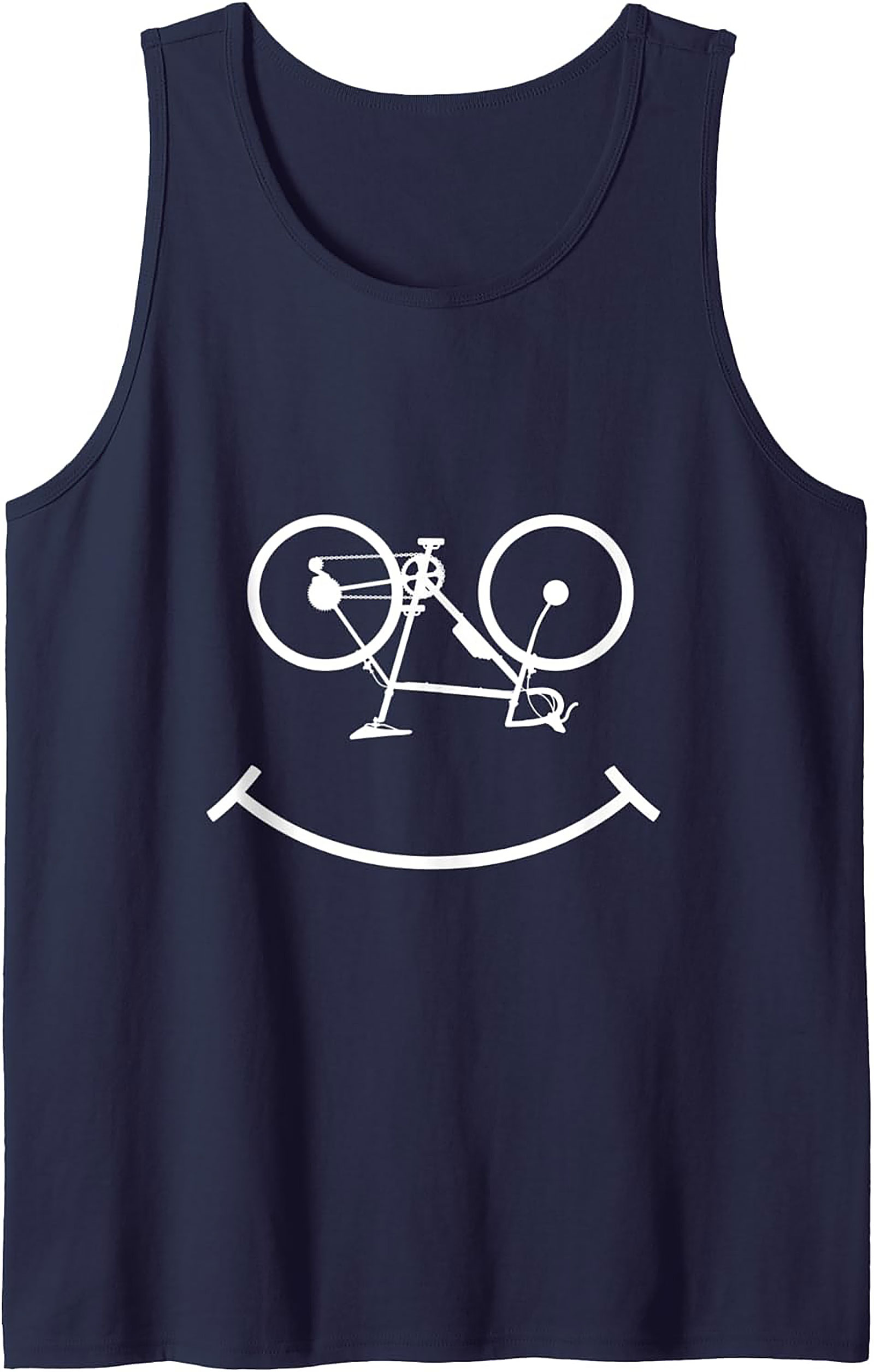 Happy Cycle Bicycle Tank Top | Unisex Cycling Graphic Tank